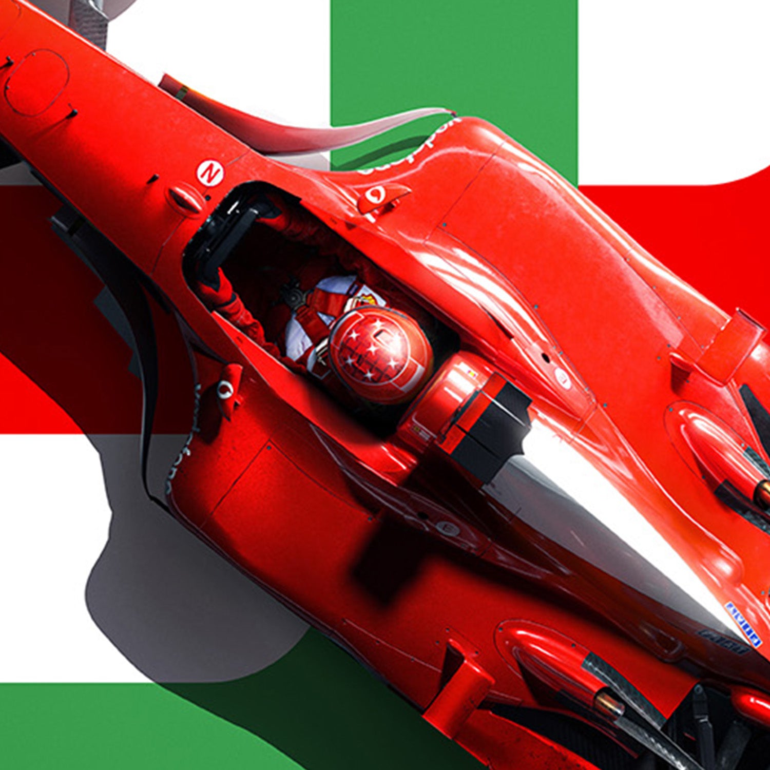 Ferrari F2002 - Michael Schumacher Hungarian GP 2002 | Collector’s Edition Poster