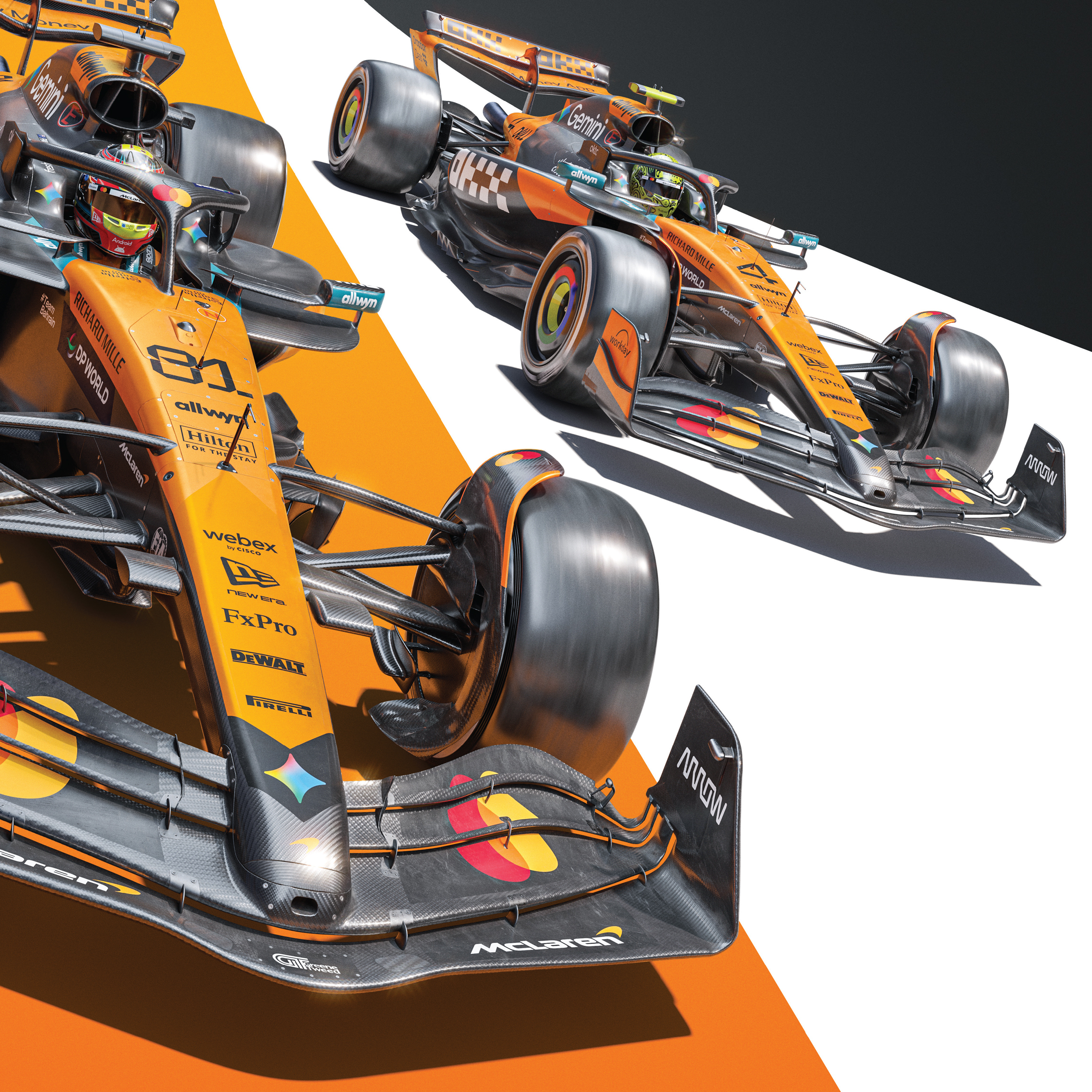 McLaren Formula 1 Team | 2025 Constructors’ World Champions | Official Poster