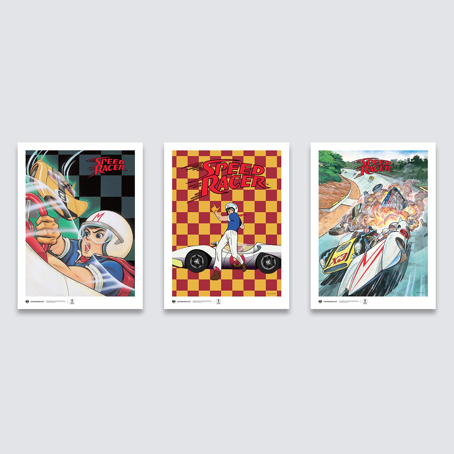 The Ultimate Speed Racer Set - Unframed