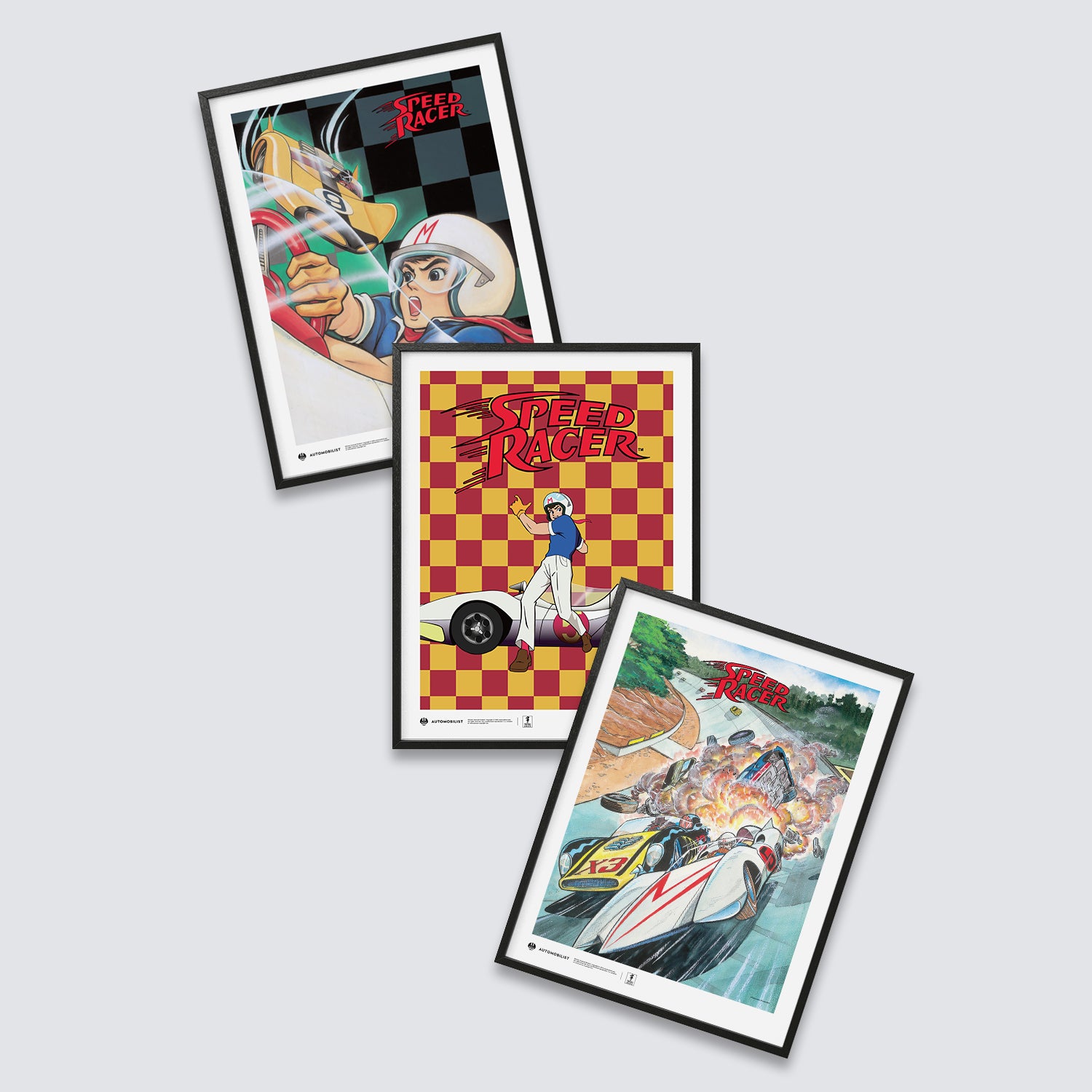 The Ultimate Speed Racer Set - Framed