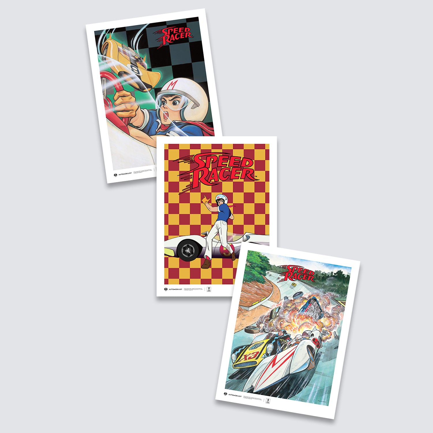 The Ultimate Speed Racer Set - Unframed