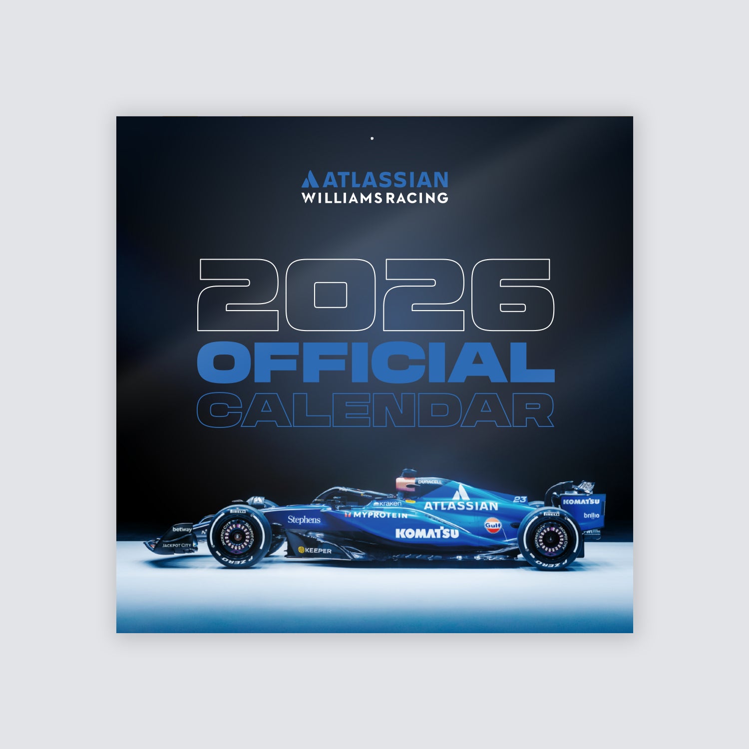 Atlassian Williams Racing Official Calendar - 2026