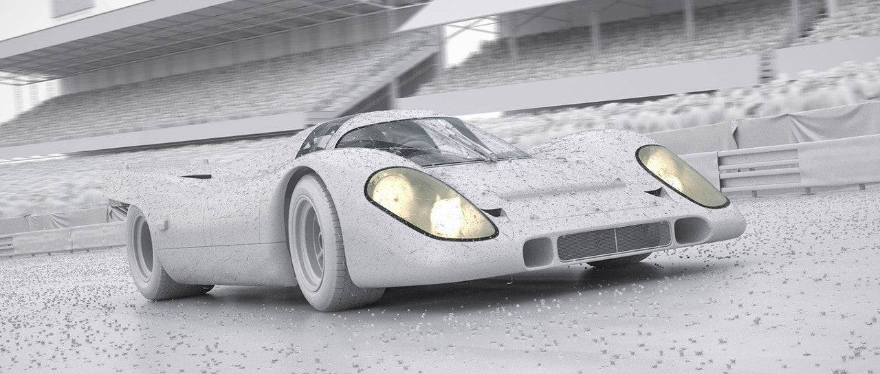 Hans Herrmann - German Engineering, Hollywood Ending - Le Mans 1970 | Signed Small Artwork