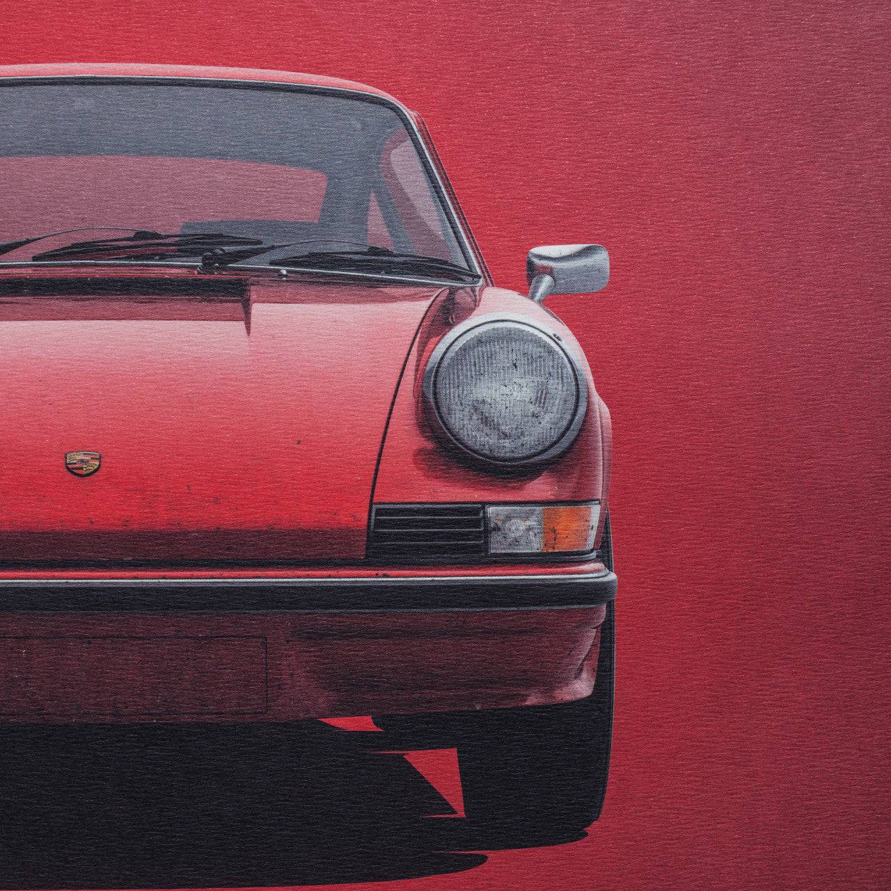 Porsche 911 RS - Red - Limited Poster