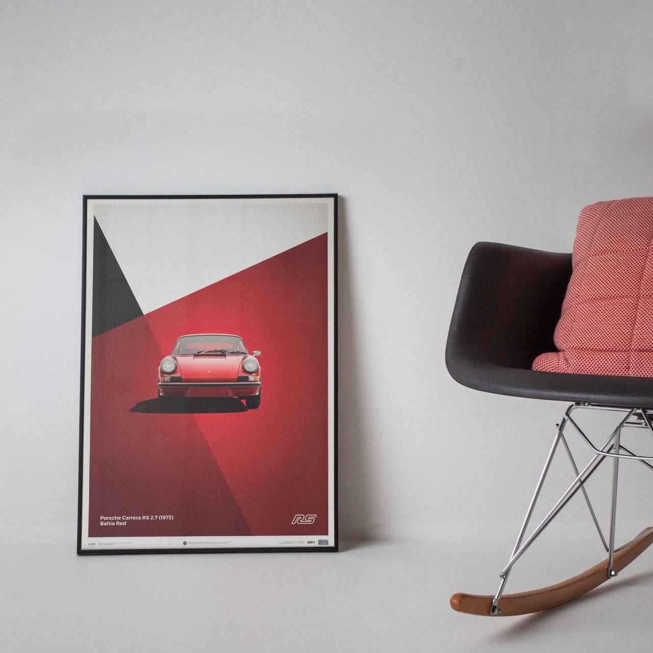 Porsche 911 RS - Red - Limited Poster