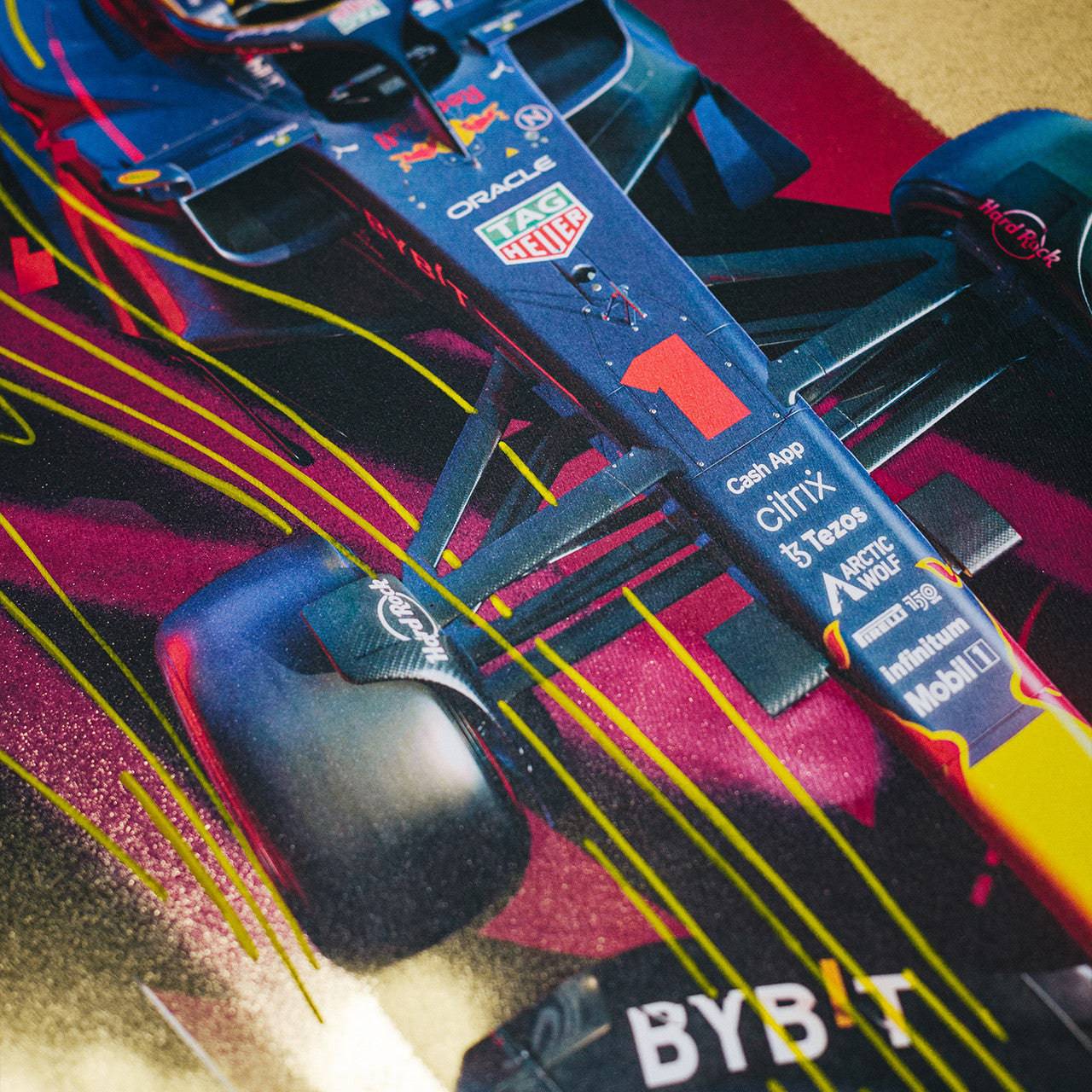 Oracle Red Bull Racing - Max Verstappen - Art to the Max - 2022 | Art Edition | #10/25