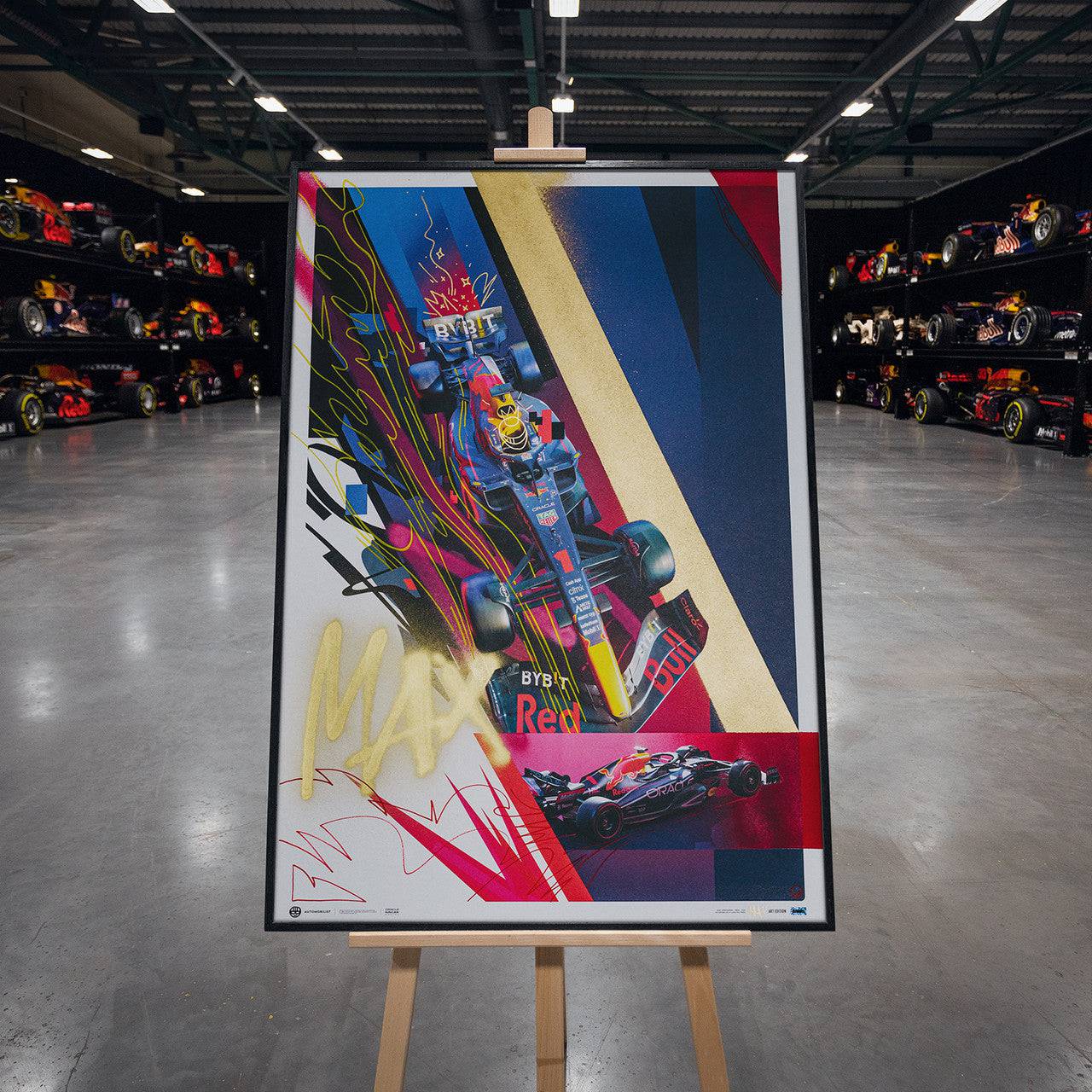 Oracle Red Bull Racing - Max Verstappen - Art to the Max - 2022 | Art Edition | #10/25