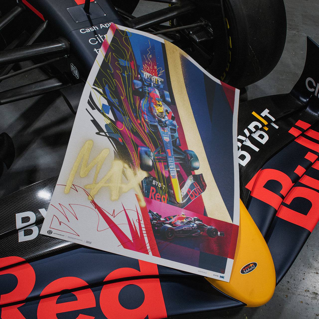 Oracle Red Bull Racing - Max Verstappen - Art to the Max - 2022 | Art Edition | #10/25