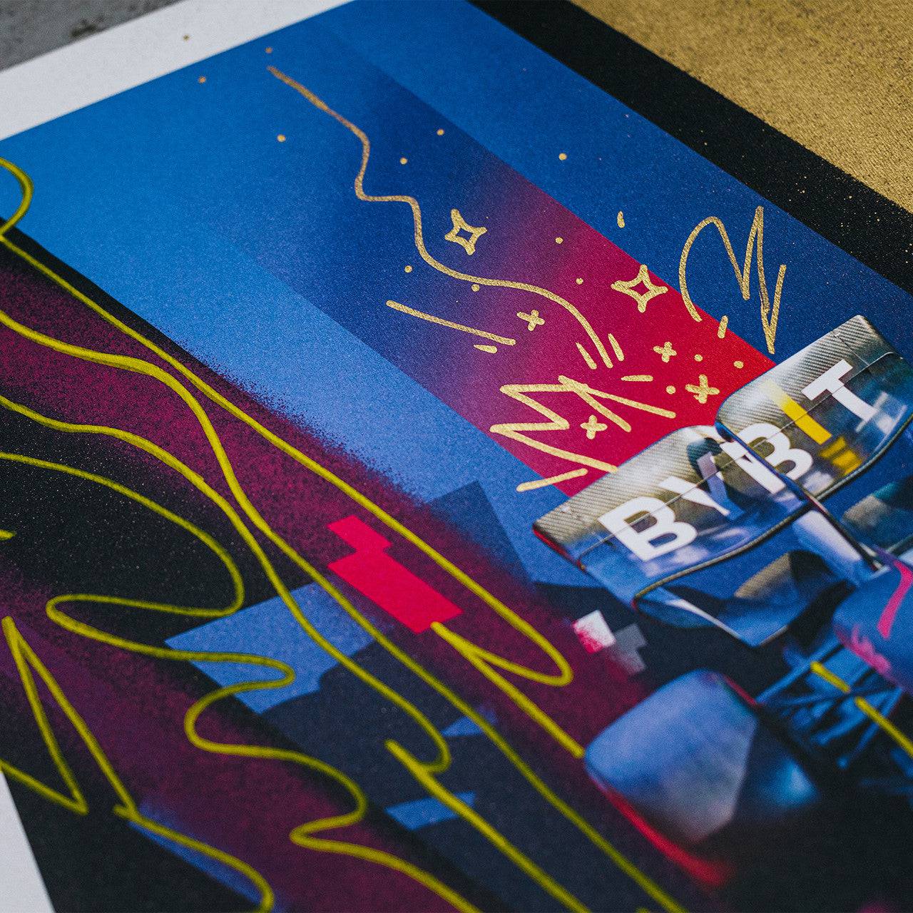 Oracle Red Bull Racing - Max Verstappen - Art to the Max - 2022 | Art Edition | #10/25