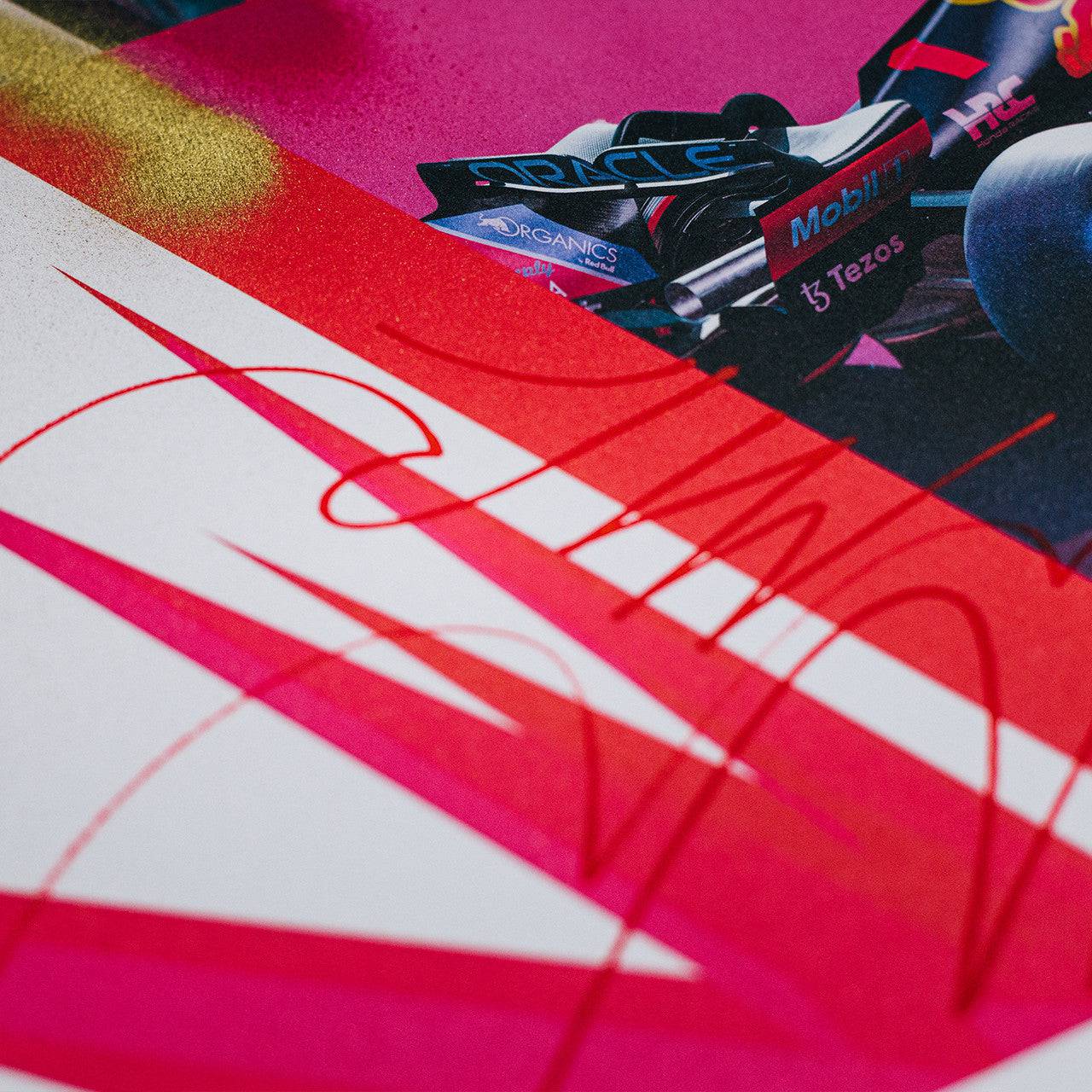 Oracle Red Bull Racing - Max Verstappen - Art to the Max - 2022 | Art Edition | #10/25