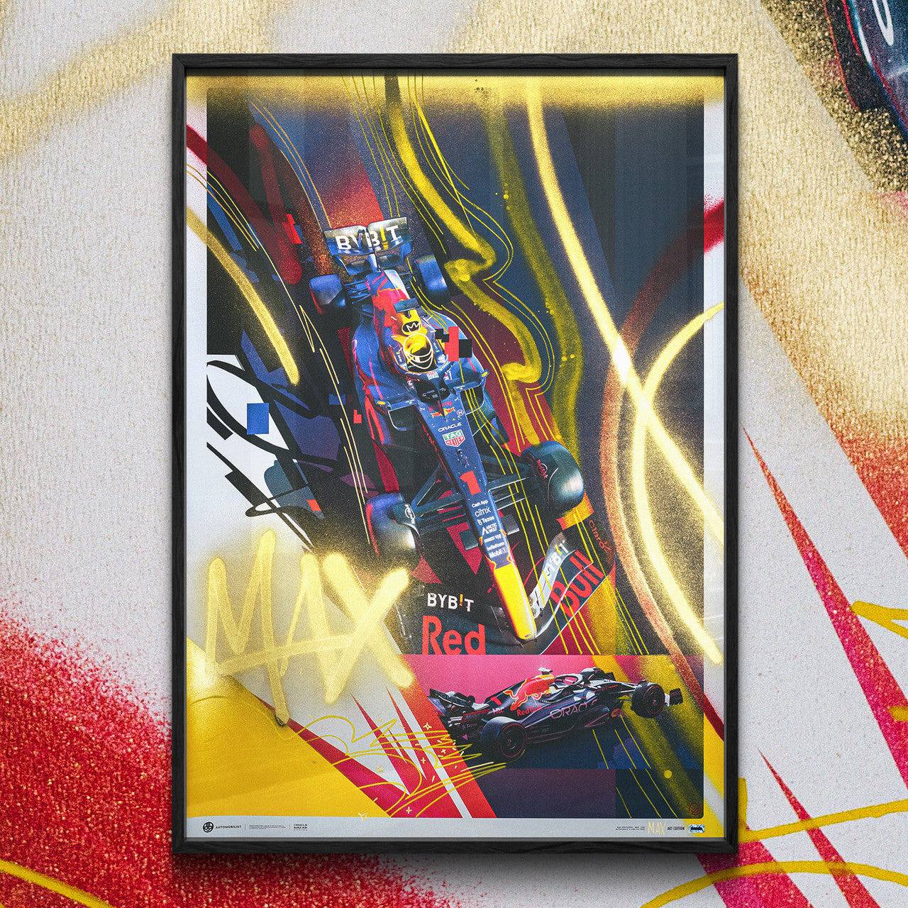 Copy of Oracle Red Bull Racing - Max Verstappen - Art to the Max - 2022 | Art Edition | #11/25