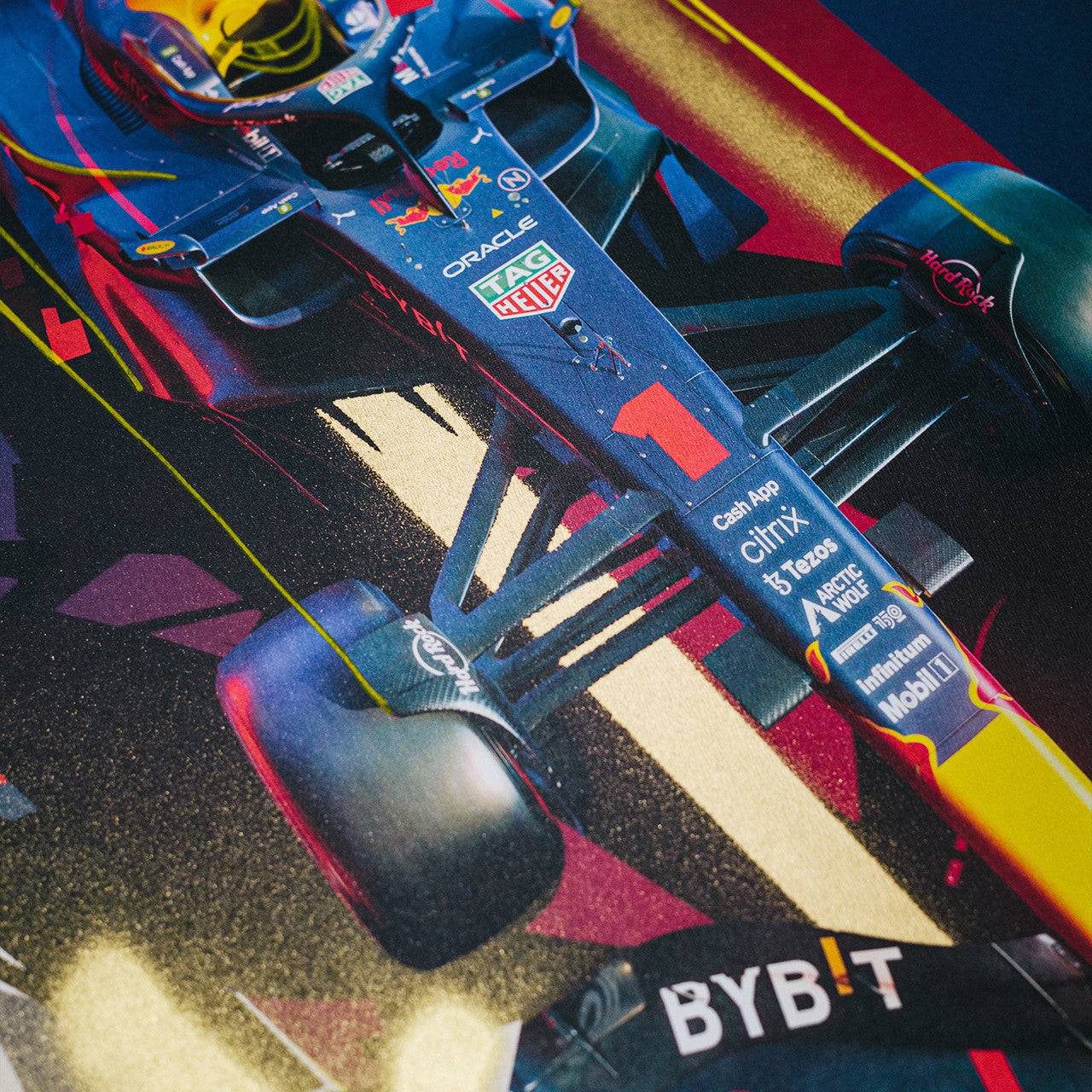 Oracle Red Bull Racing - Max Verstappen - Art to the Max - 2022 | Art Edition | #12/25