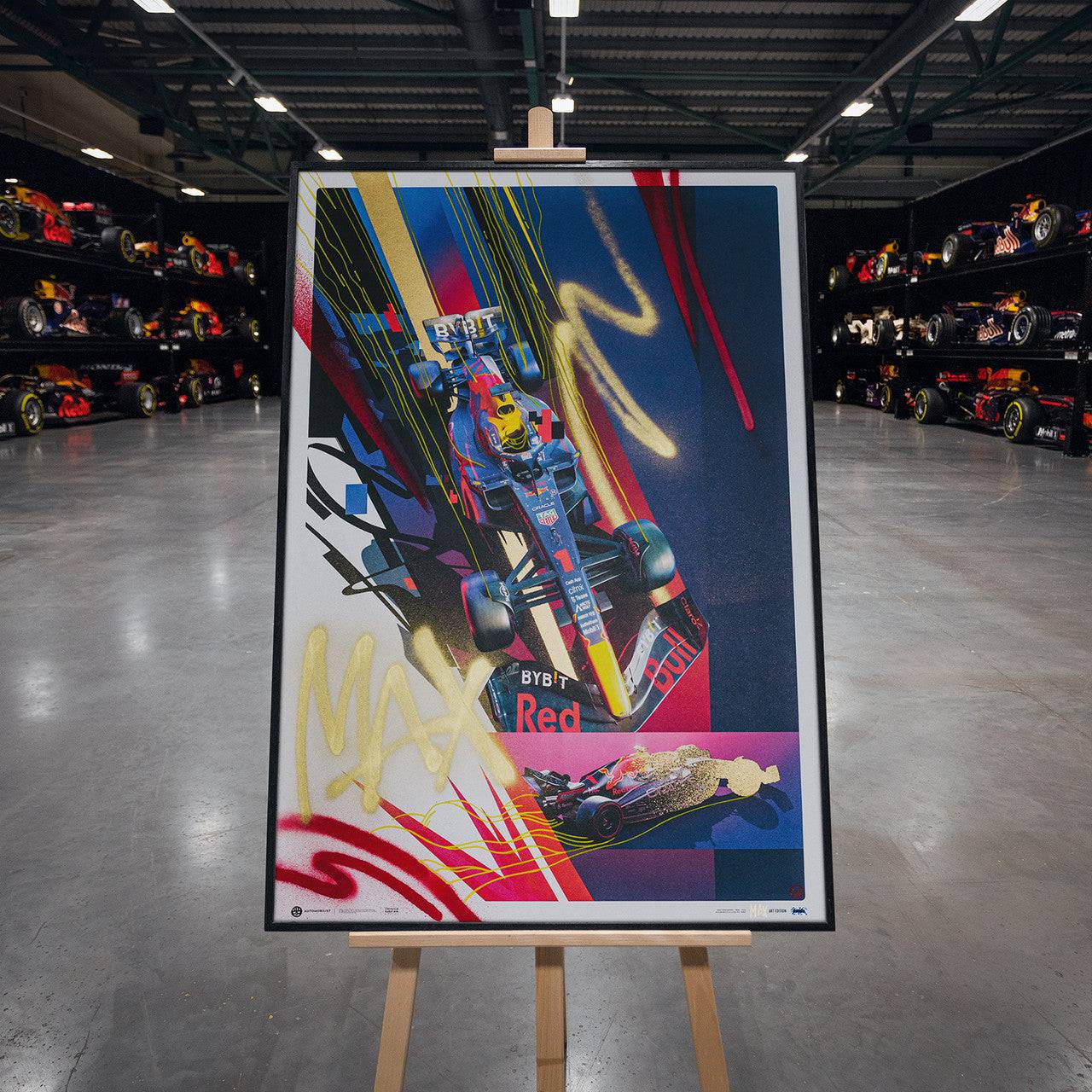 Oracle Red Bull Racing - Max Verstappen - Art to the Max - 2022 | Art Edition | #12/25