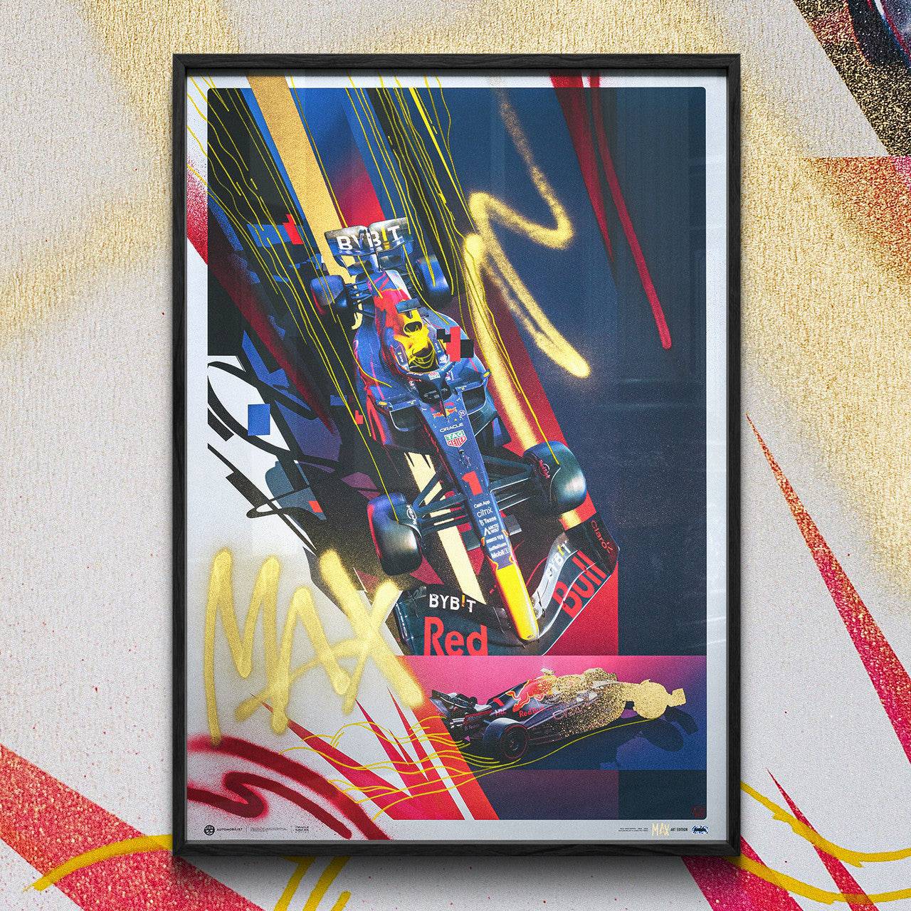 Oracle Red Bull Racing - Max Verstappen - Art to the Max - 2022 | Art Edition | #12/25