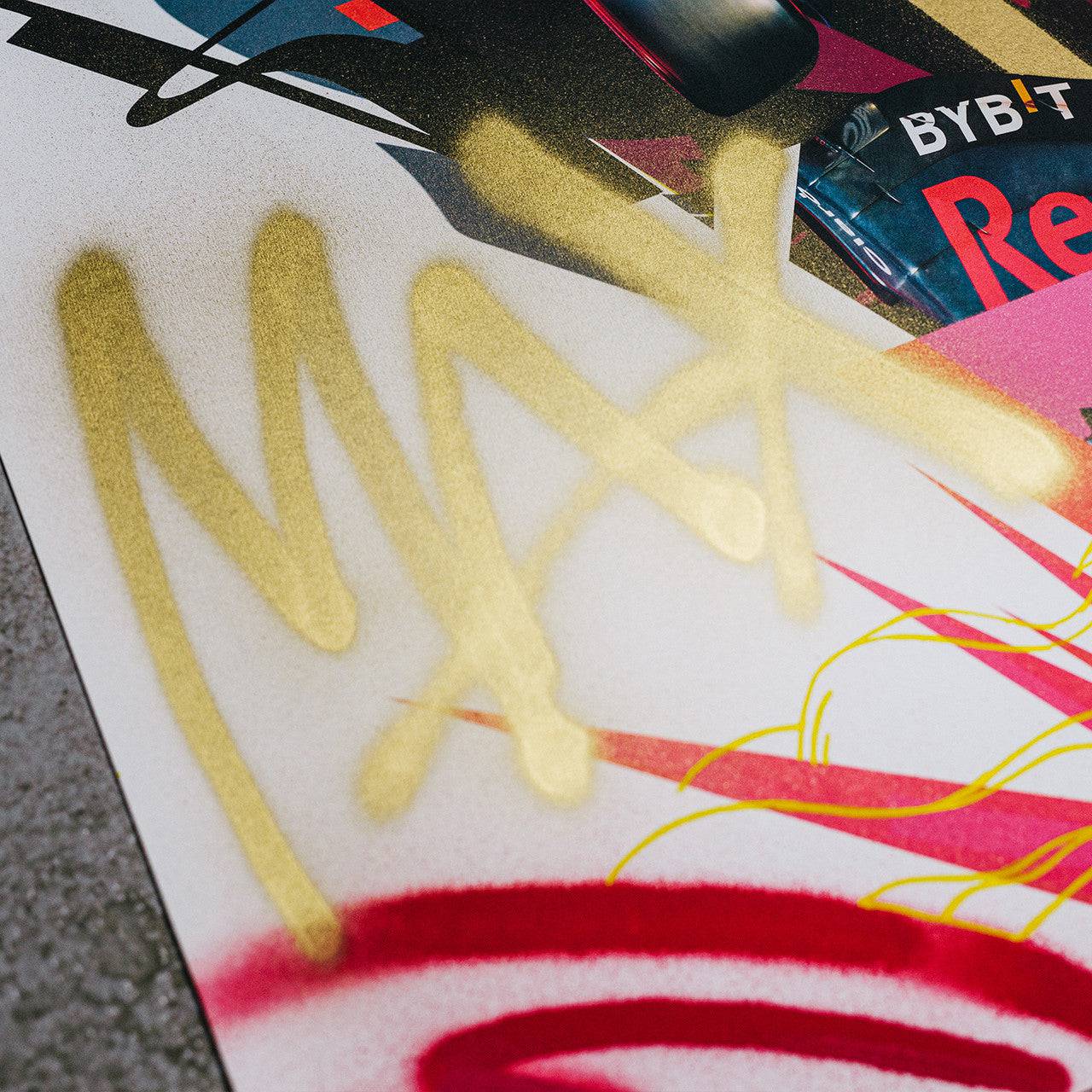 Oracle Red Bull Racing - Max Verstappen - Art to the Max - 2022 | Art Edition | #12/25