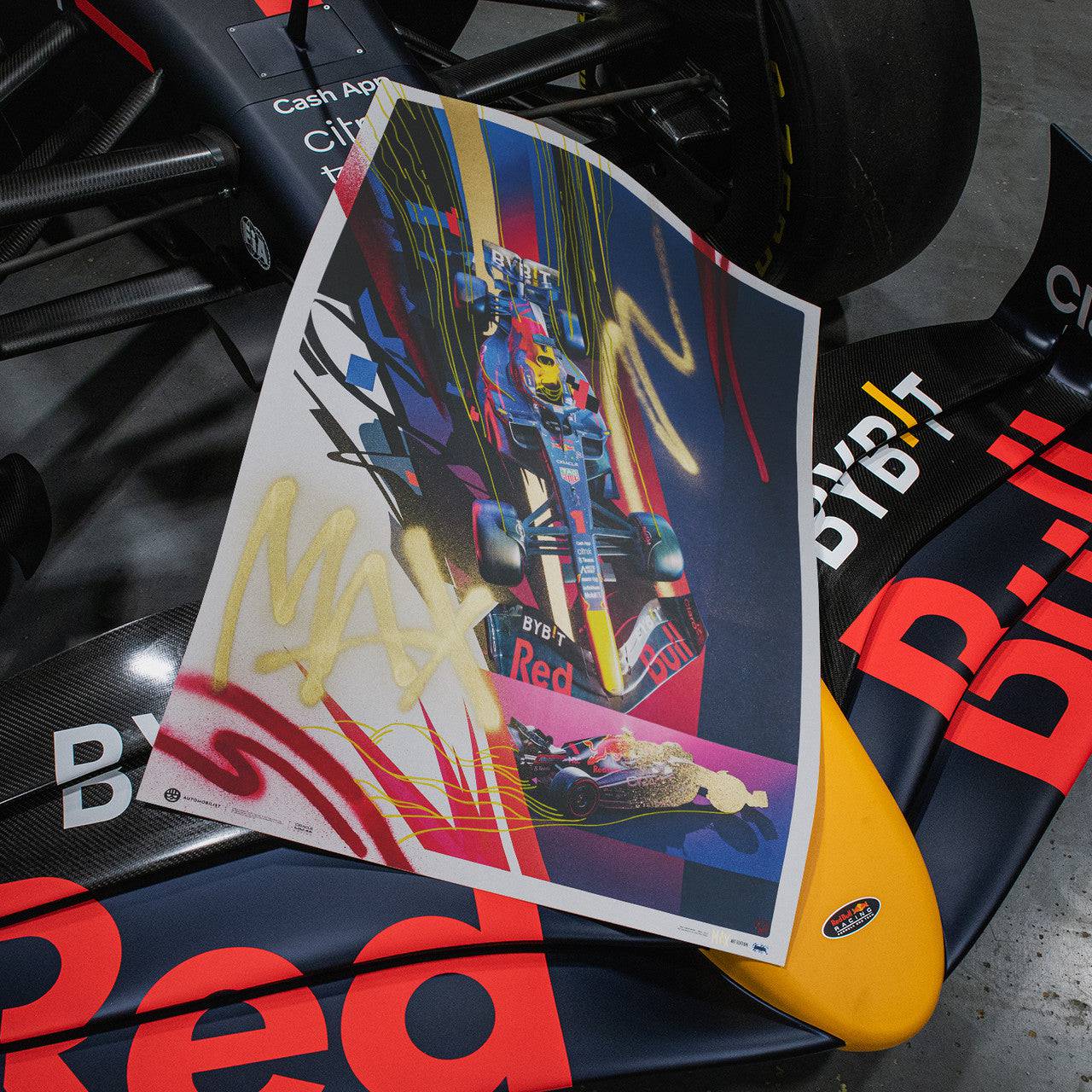 Oracle Red Bull Racing - Max Verstappen - Art to the Max - 2022 | Art Edition | #12/25