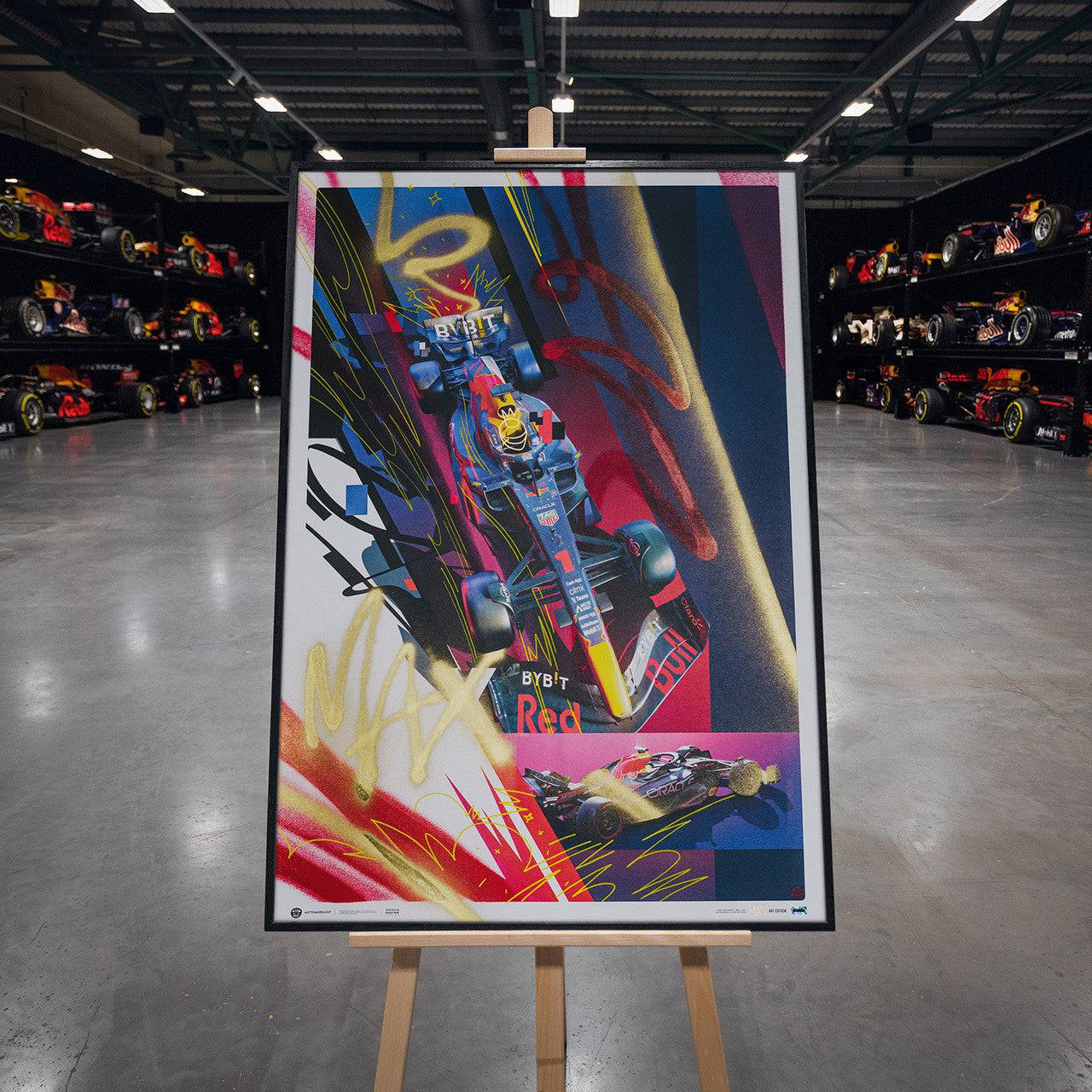 Oracle Red Bull Racing - Max Verstappen - Art to the Max - 2022 | Art Edition | #13/25