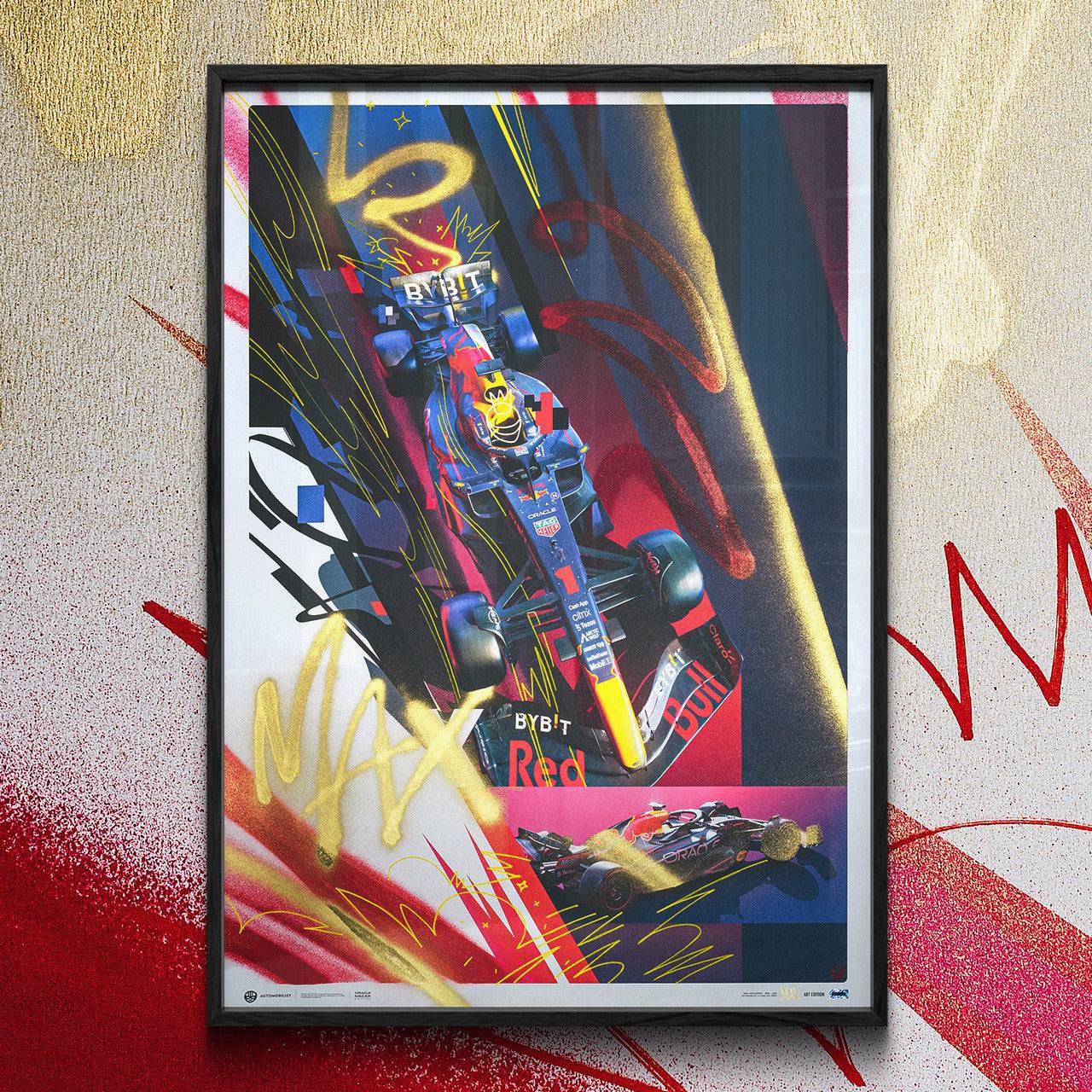 Oracle Red Bull Racing - Max Verstappen - Art to the Max - 2022 | Art Edition | #13/25
