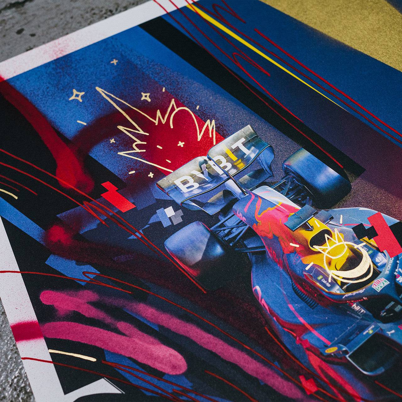 Oracle Red Bull Racing - Max Verstappen - Art to the Max - 2022 | Art Edition | #14/25