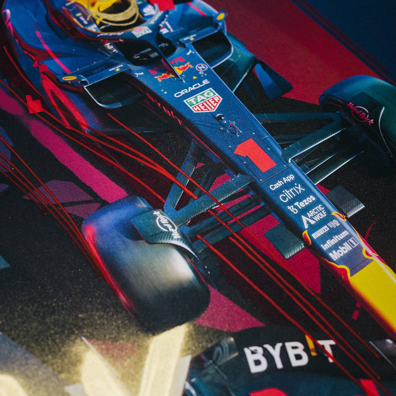 Oracle Red Bull Racing - Max Verstappen - Art to the Max - 2022 | Art Edition | #14/25