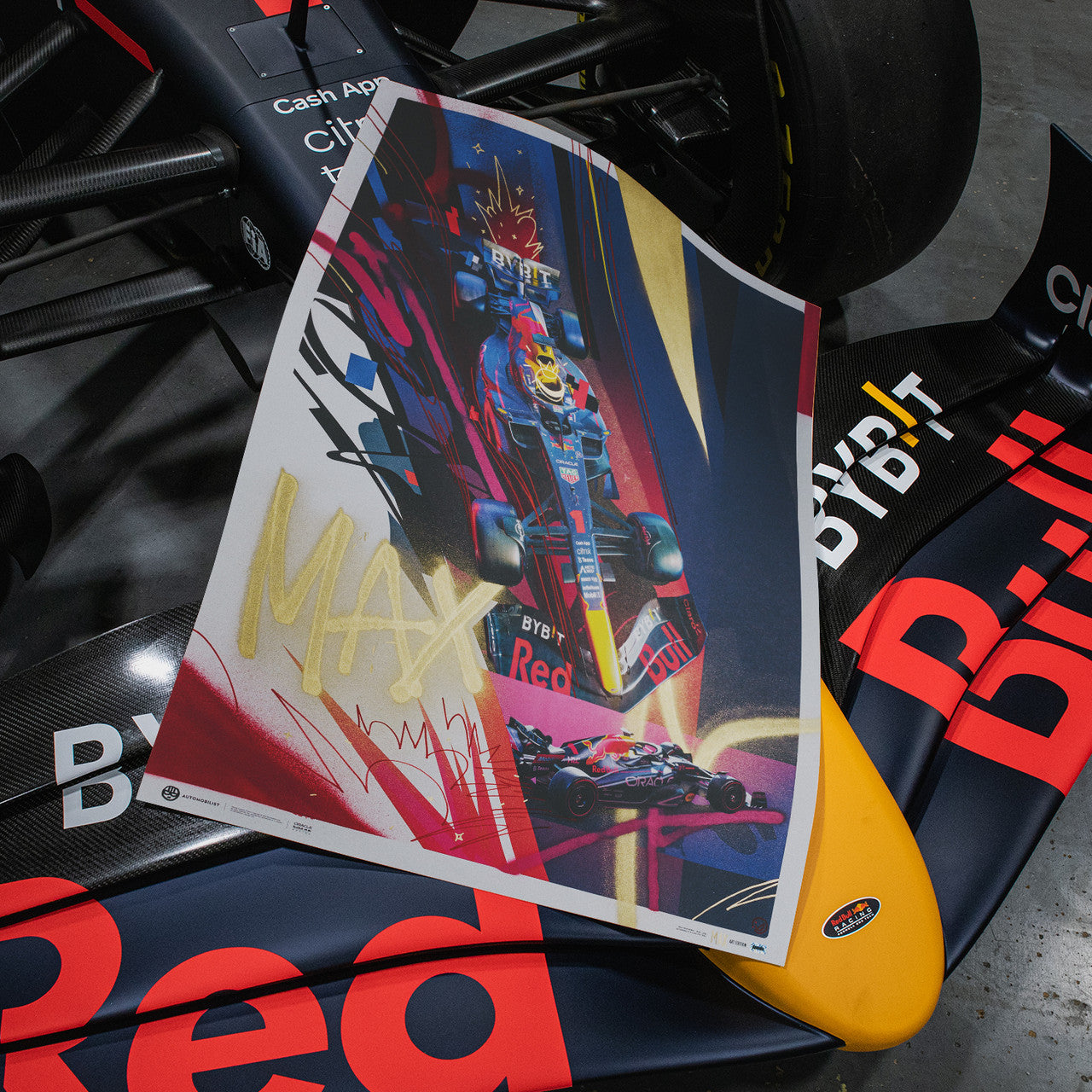 Oracle Red Bull Racing - Max Verstappen - Art to the Max - 2022 | Art Edition | #14/25