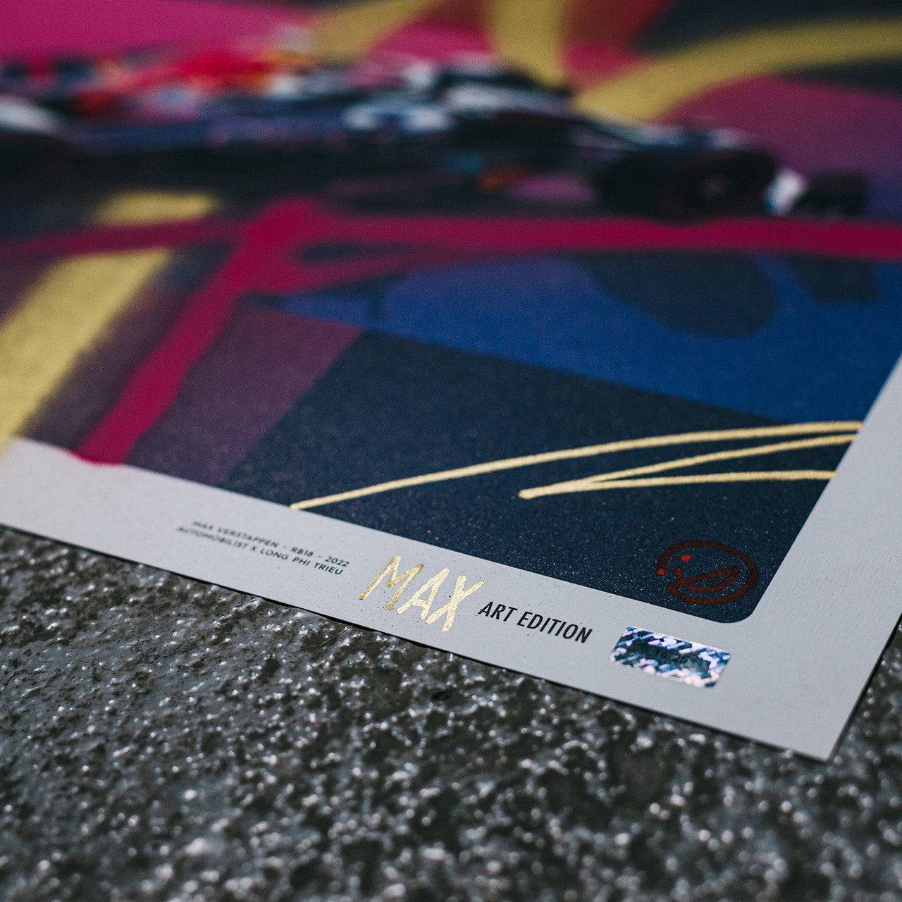 Oracle Red Bull Racing - Max Verstappen - Art to the Max - 2022 | Art Edition | #14/25