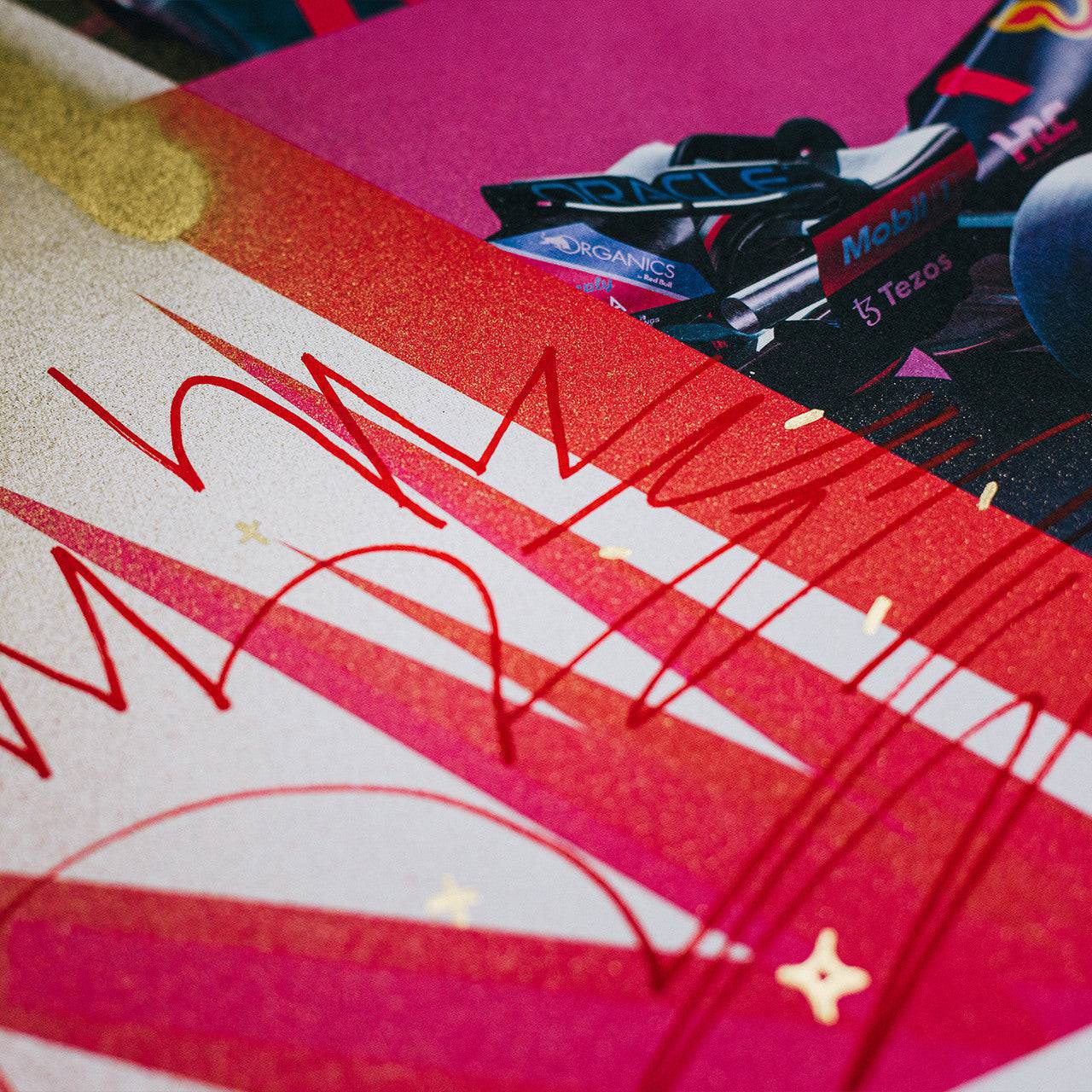 Oracle Red Bull Racing - Max Verstappen - Art to the Max - 2022 | Art Edition | #14/25