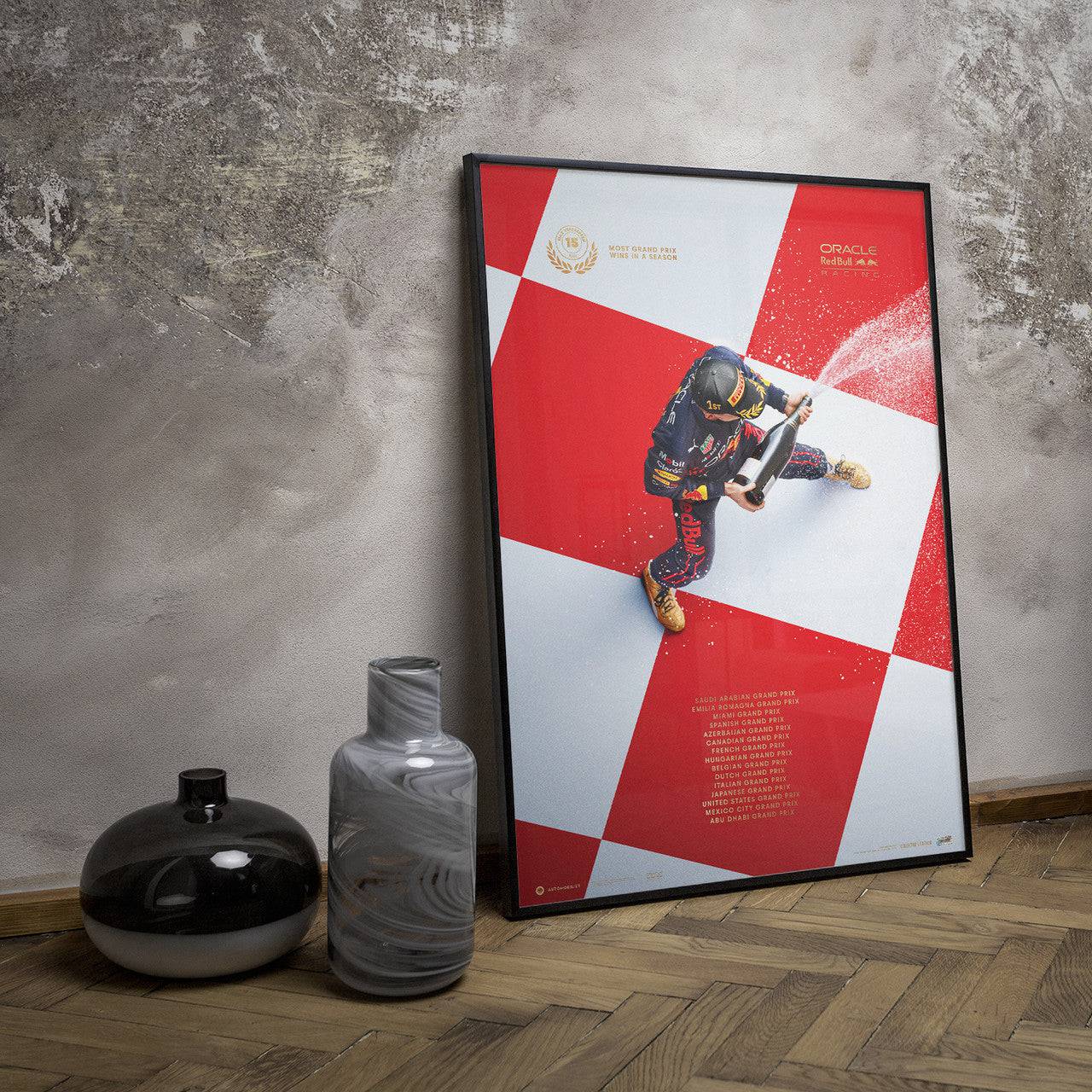 15 Oracle Red Bull Racing - Max Verstappen - Most Grand Prix Wins in a Season - 2022 | Collector’s Edition