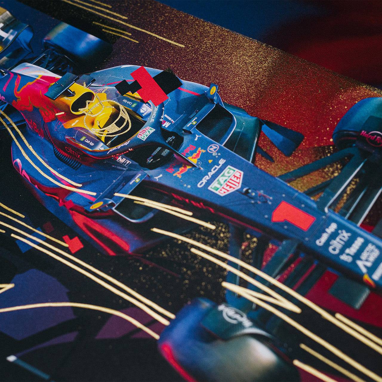 Oracle Red Bull Racing - Max Verstappen - Art to the Max - 2022 | Art Edition | #15/25