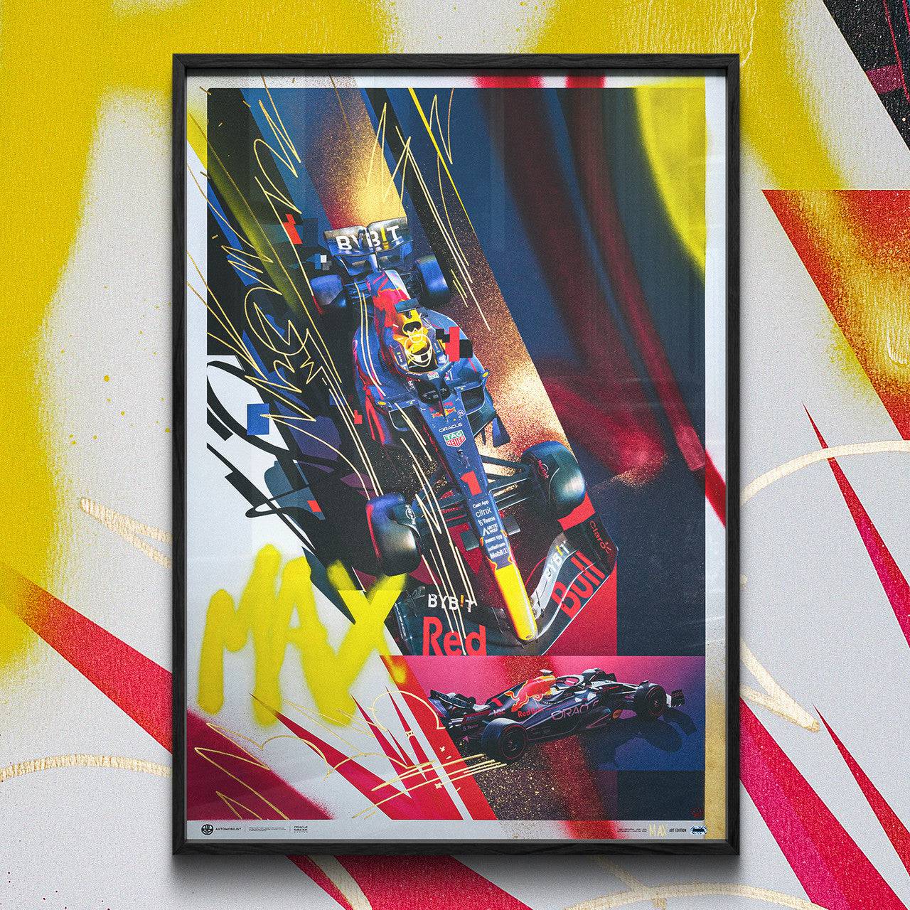 Oracle Red Bull Racing - Max Verstappen - Art to the Max - 2022 | Art Edition | #15/25