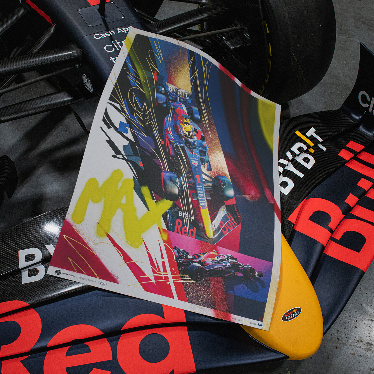 Oracle Red Bull Racing - Max Verstappen - Art to the Max - 2022 | Art Edition | #15/25