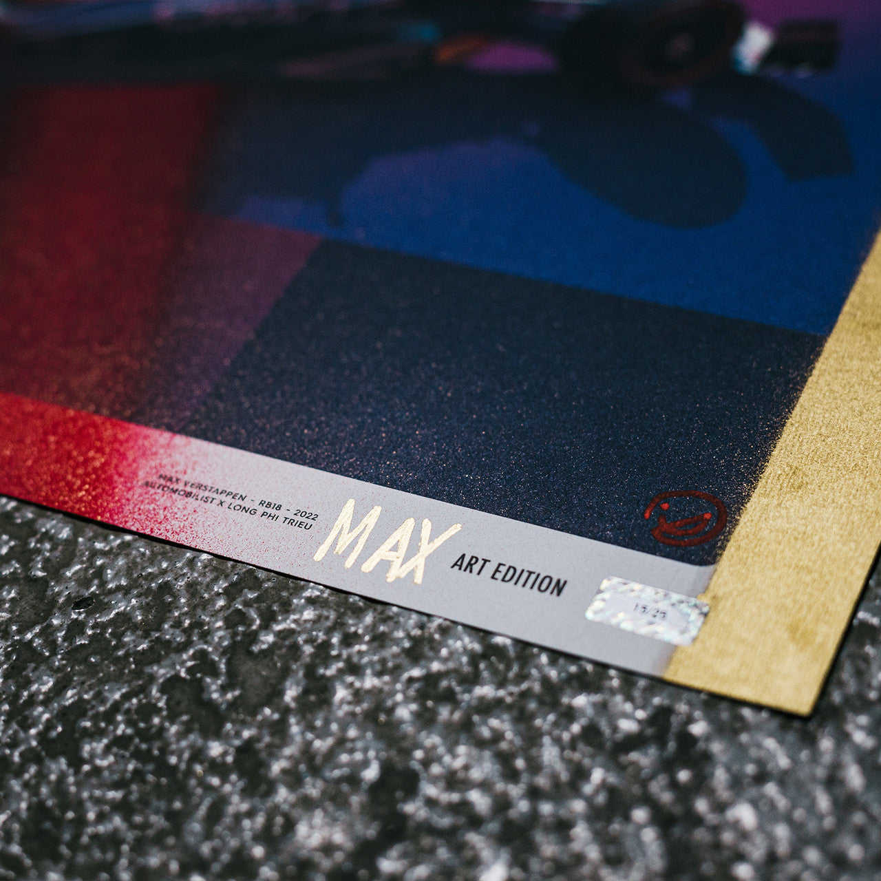 Oracle Red Bull Racing - Max Verstappen - Art to the Max - 2022 | Art Edition | #15/25