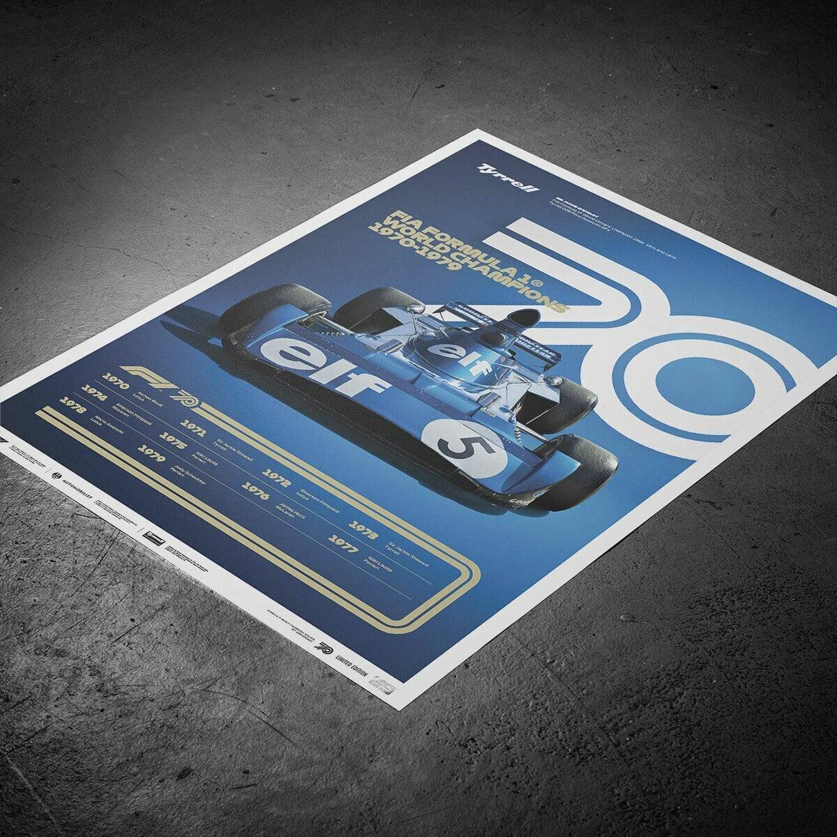 FORMULA 1® DECADES - 70s Tyrrell | Limited Edition