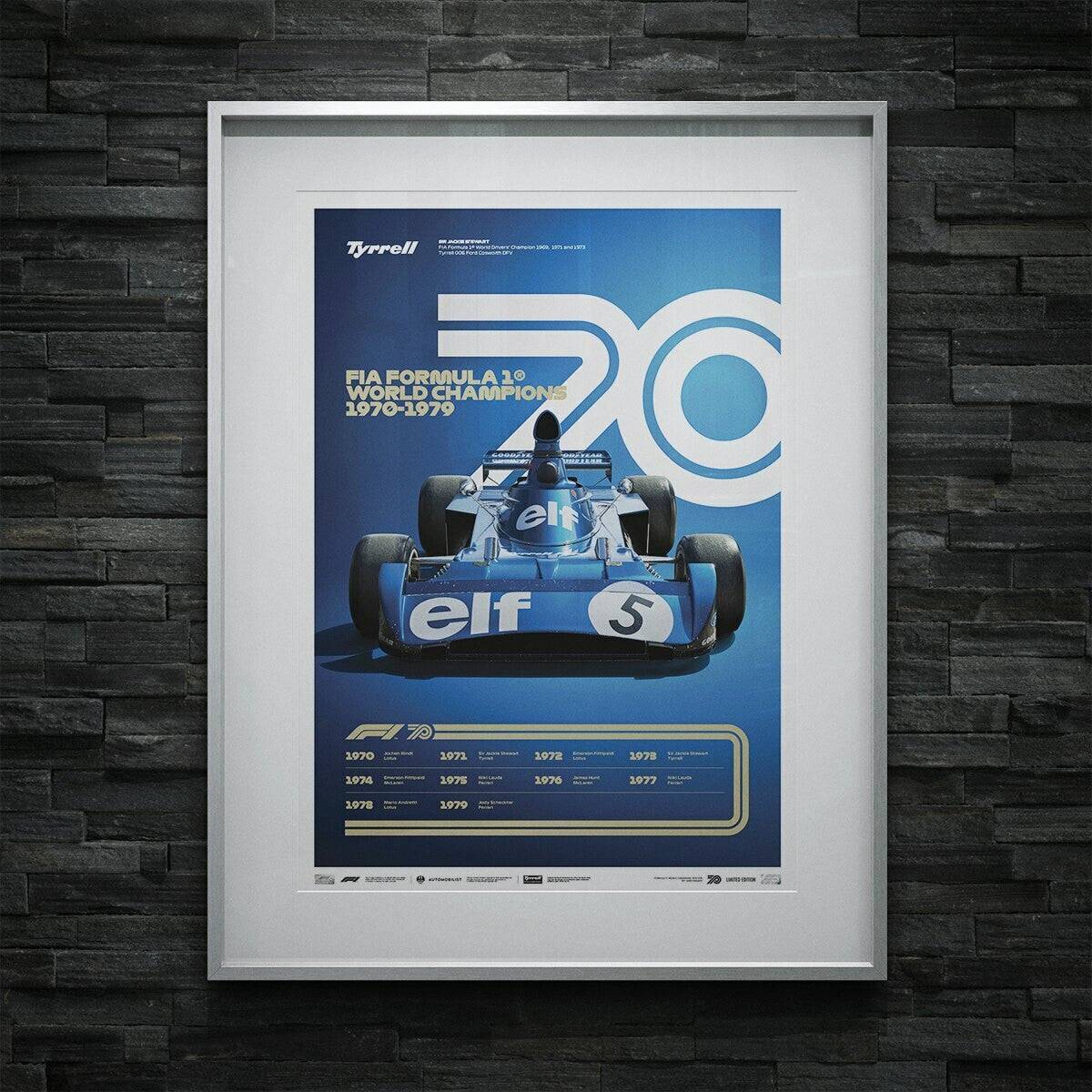 FORMULA 1® DECADES - 70s Tyrrell | Limited Edition