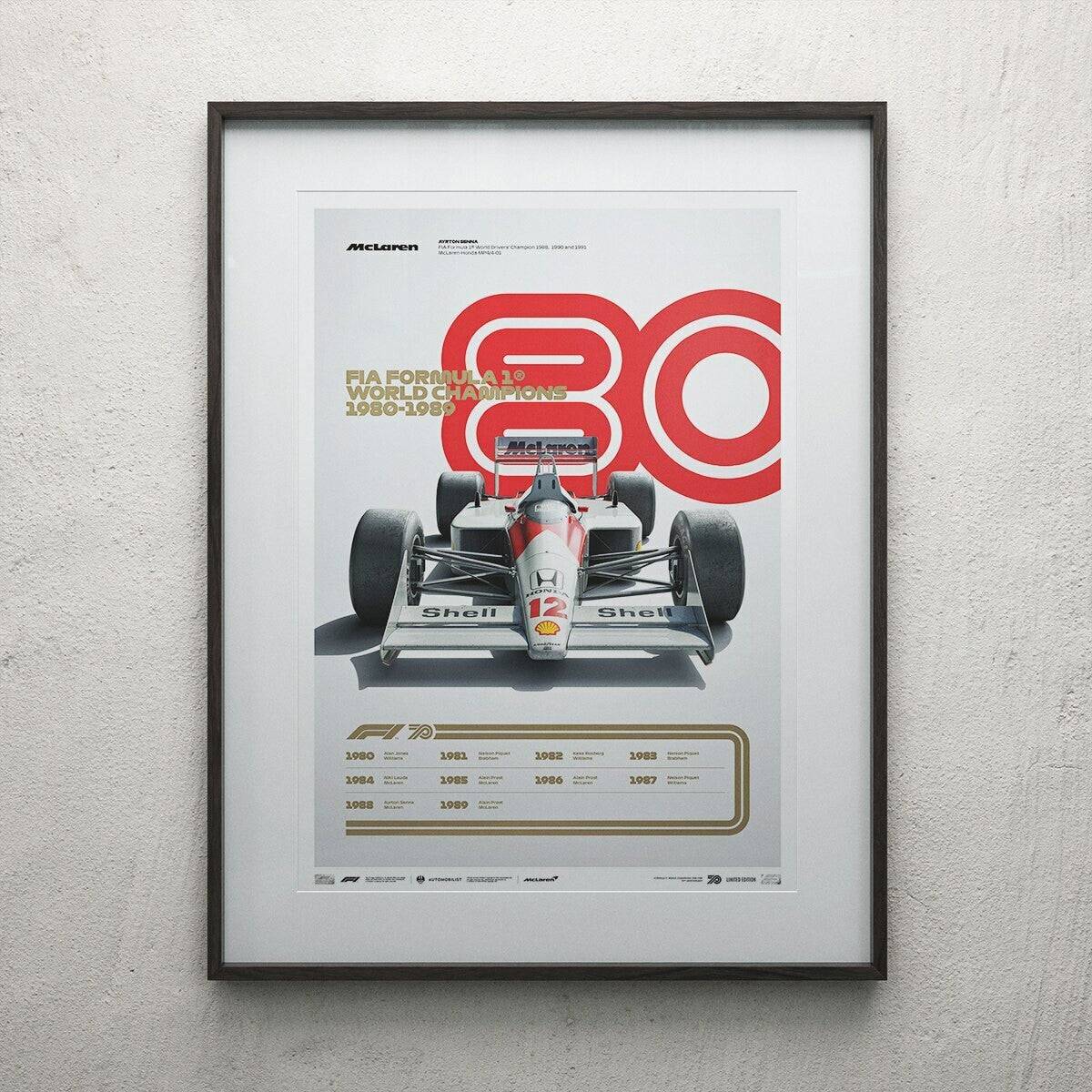 FORMULA 1® DECADES - 80s McLaren | Limited Edition