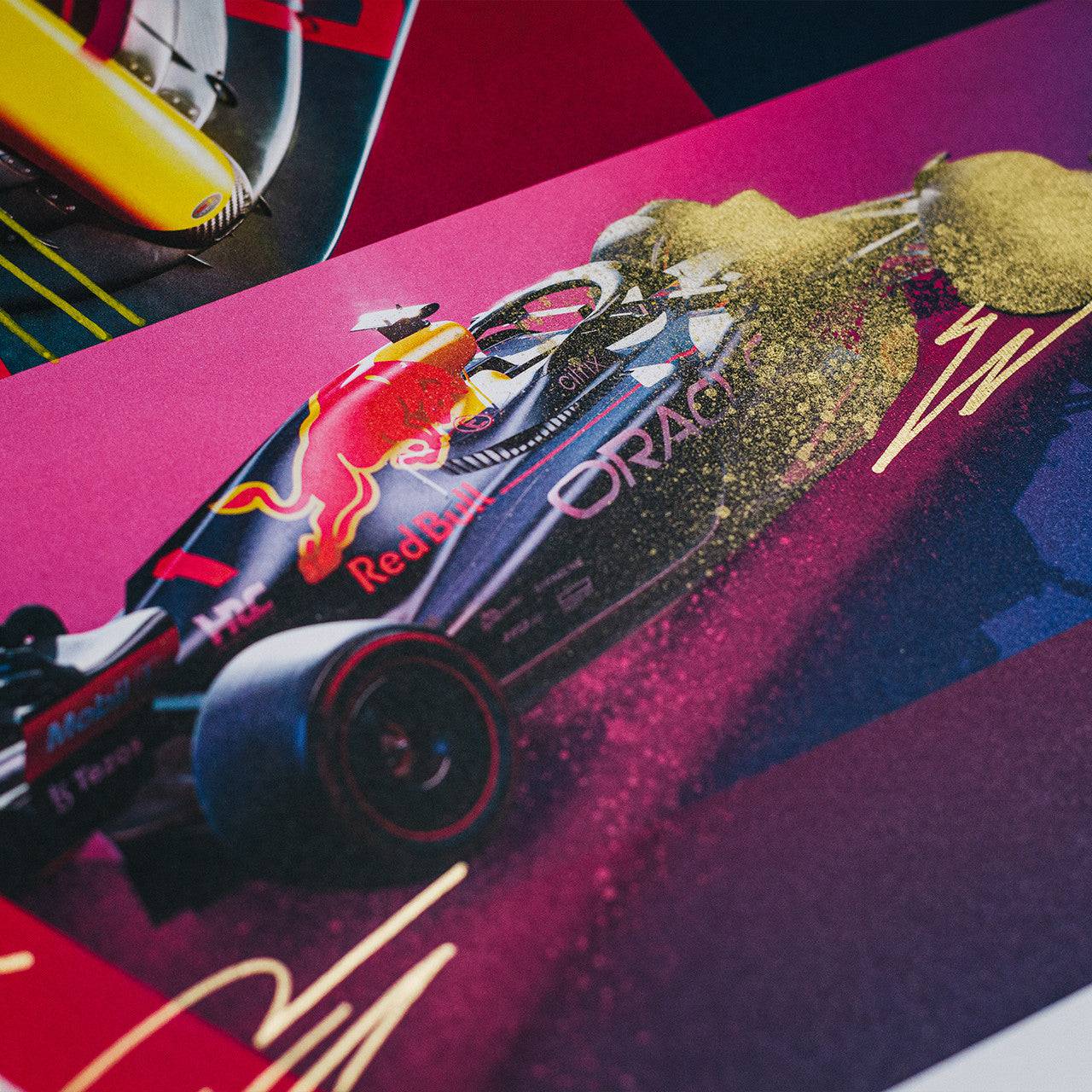 Oracle Red Bull Racing - Max Verstappen - Art to the Max - 2022 | Art Edition | #16/25
