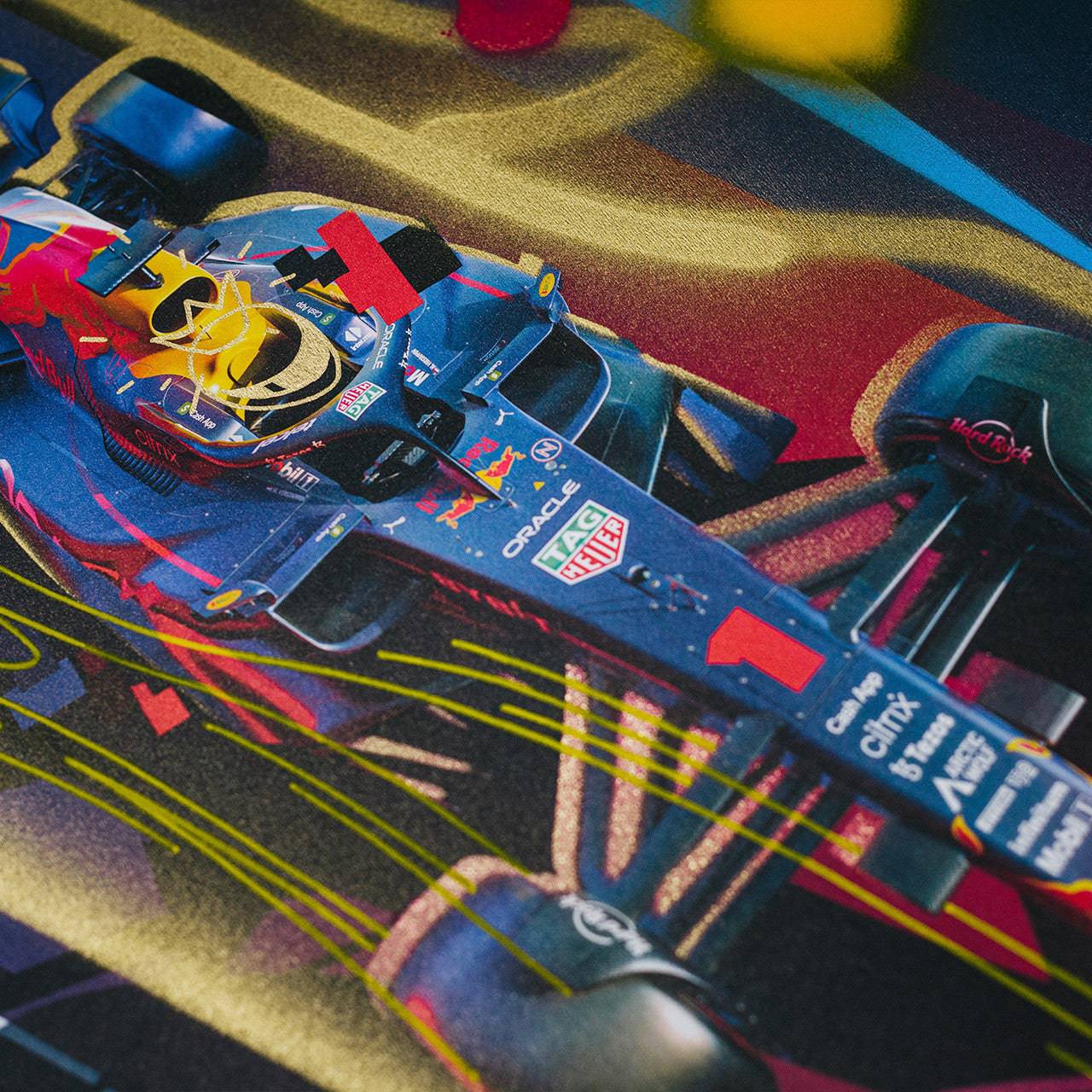 Oracle Red Bull Racing - Max Verstappen - Art to the Max - 2022 | Art Edition | #16/25
