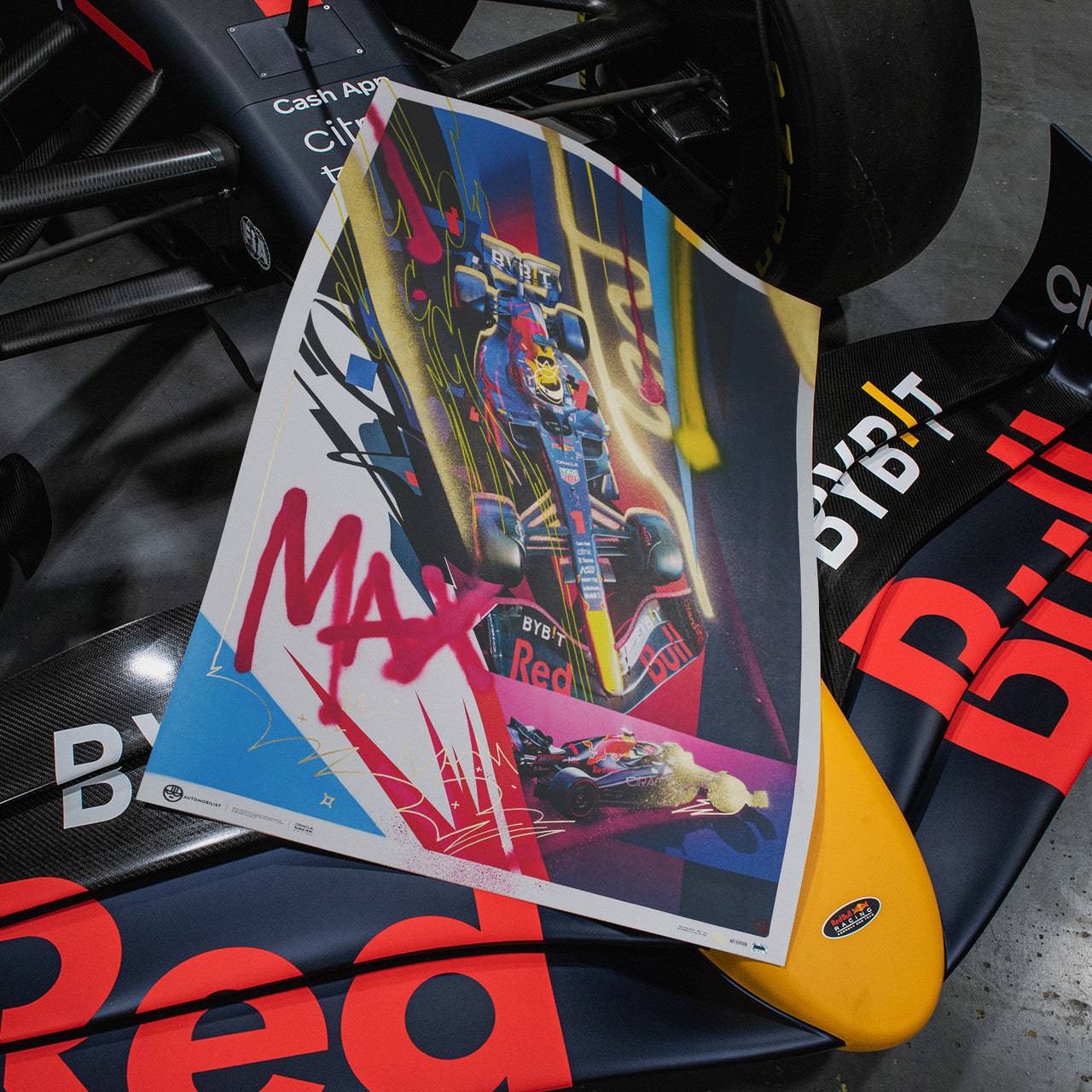 Oracle Red Bull Racing - Max Verstappen - Art to the Max - 2022 | Art Edition | #16/25