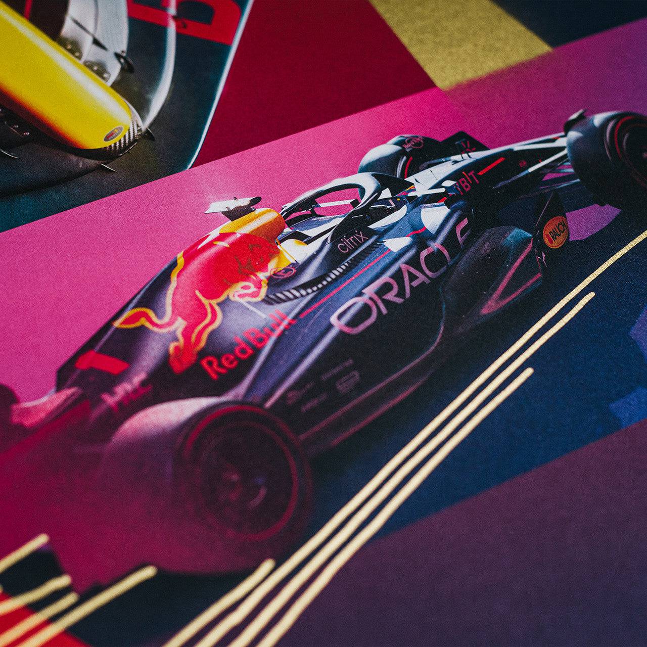 Oracle Red Bull Racing - Max Verstappen - Art to the Max - 2022 | Art Edition | #17/25