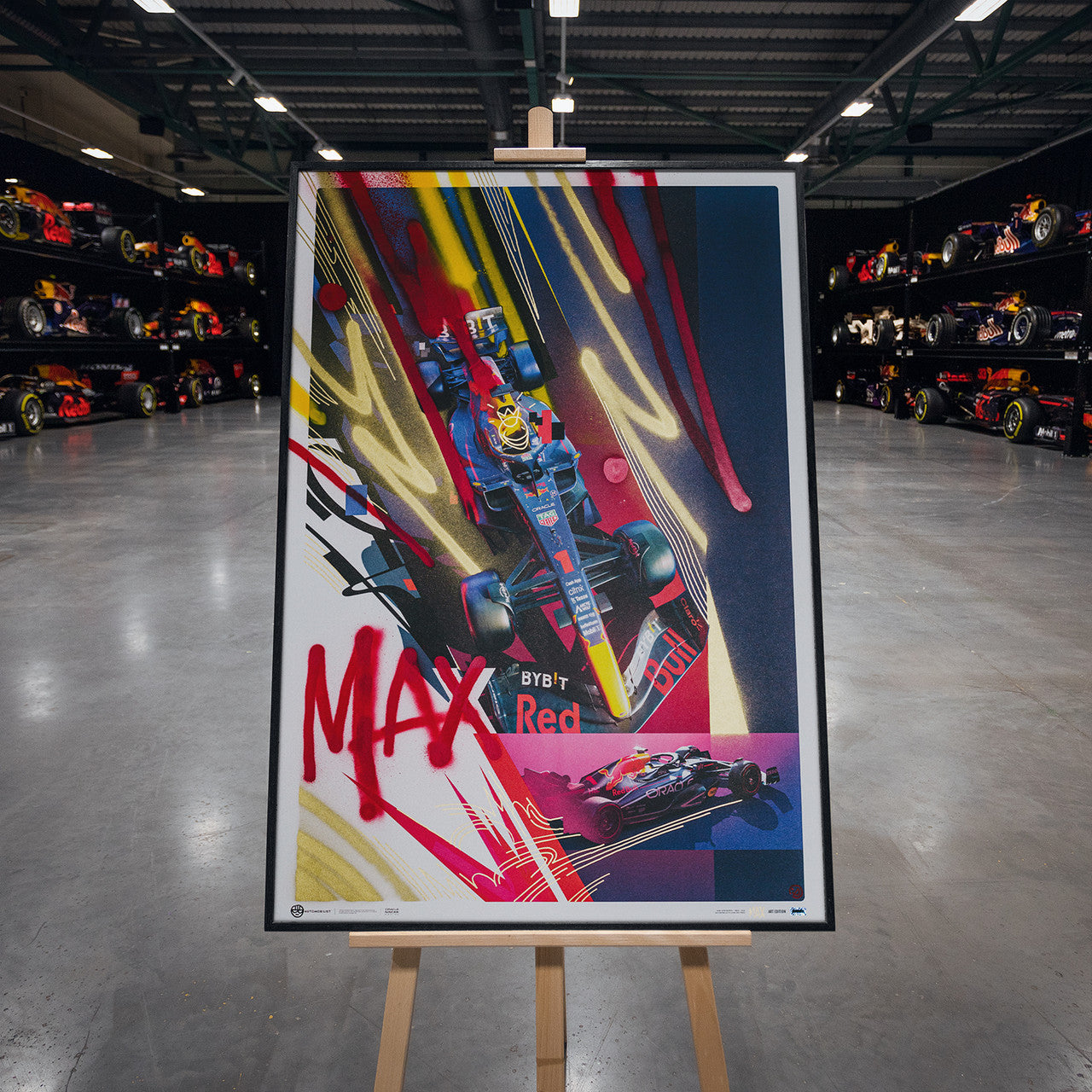 Oracle Red Bull Racing - Max Verstappen - Art to the Max - 2022 | Art Edition | #17/25