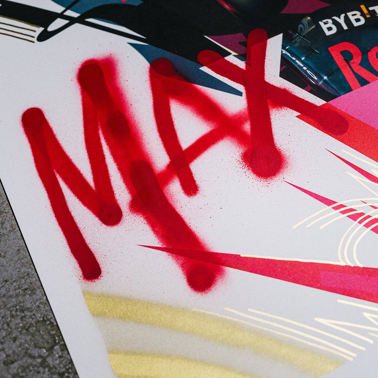 Oracle Red Bull Racing - Max Verstappen - Art to the Max - 2022 | Art Edition | #17/25