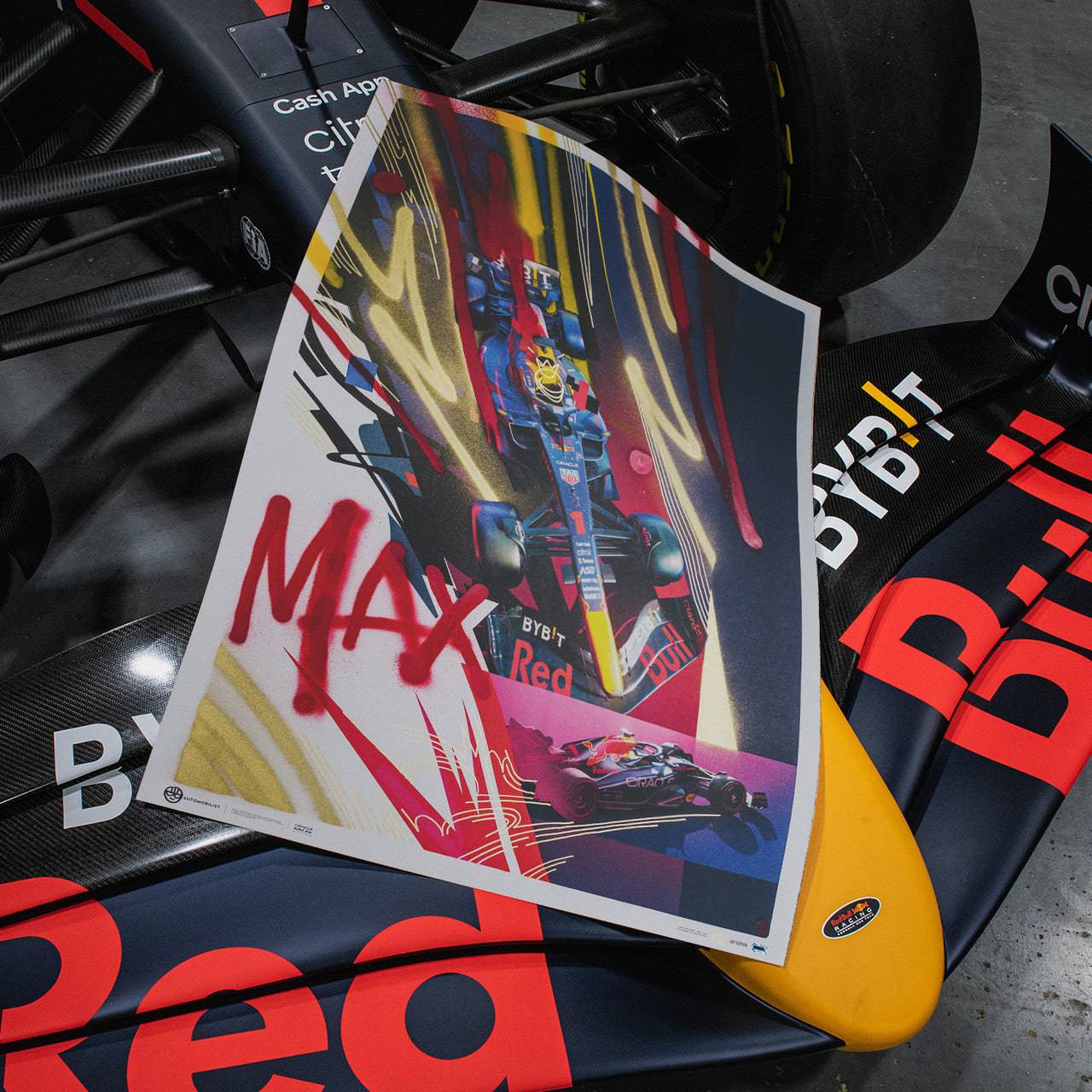 Oracle Red Bull Racing - Max Verstappen - Art to the Max - 2022 | Art Edition | #17/25