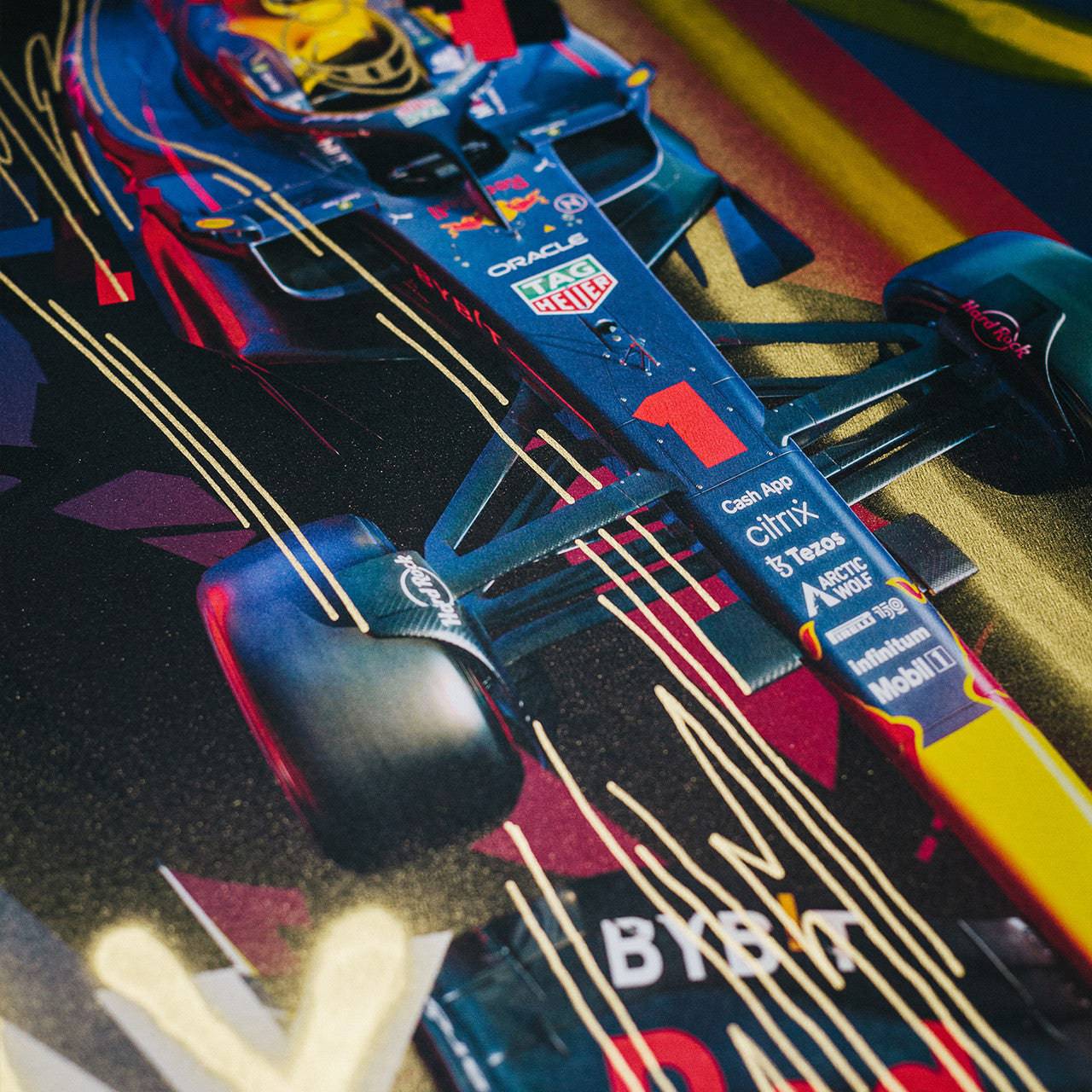 Oracle Red Bull Racing - Max Verstappen - Art to the Max - 2022 | Art Edition | #18/25