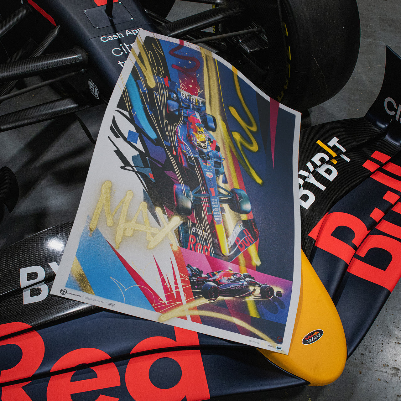 Oracle Red Bull Racing - Max Verstappen - Art to the Max - 2022 | Art Edition | #18/25