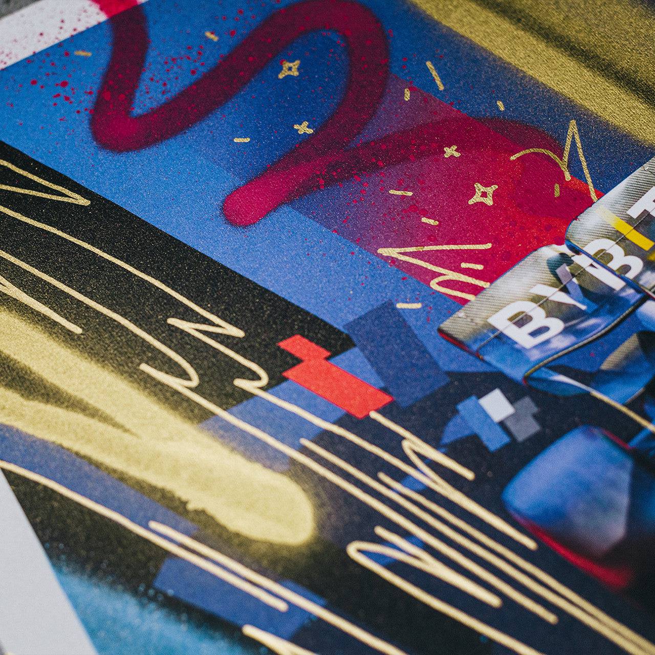 Oracle Red Bull Racing - Max Verstappen - Art to the Max - 2022 | Art Edition | #18/25