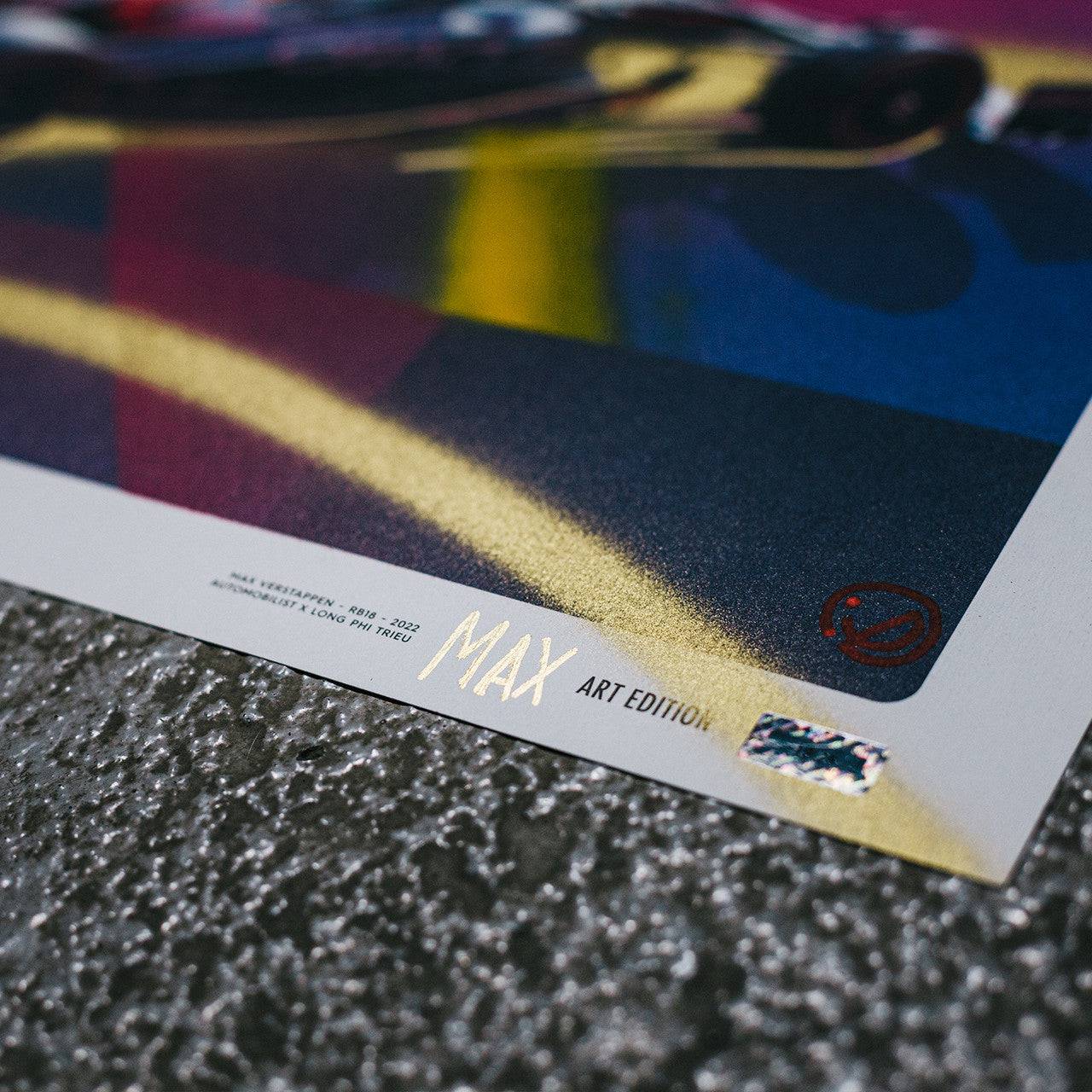 Oracle Red Bull Racing - Max Verstappen - Art to the Max - 2022 | Art Edition | #18/25