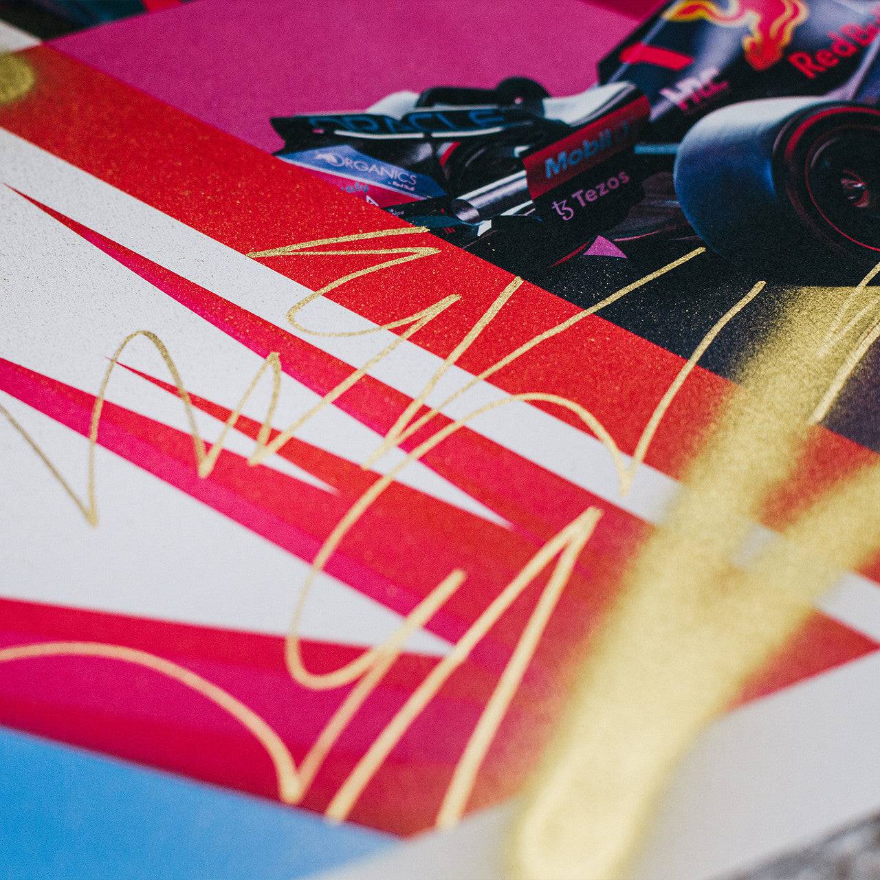 Oracle Red Bull Racing - Max Verstappen - Art to the Max - 2022 | Art Edition | #18/25