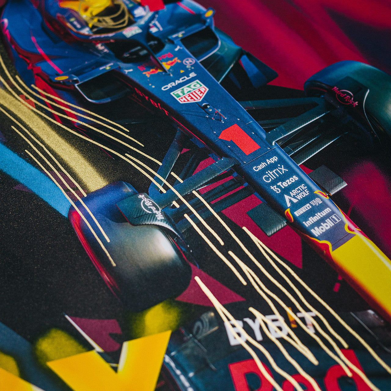 Oracle Red Bull Racing - Max Verstappen - Art to the Max - 2022 | Art Edition | #19/25