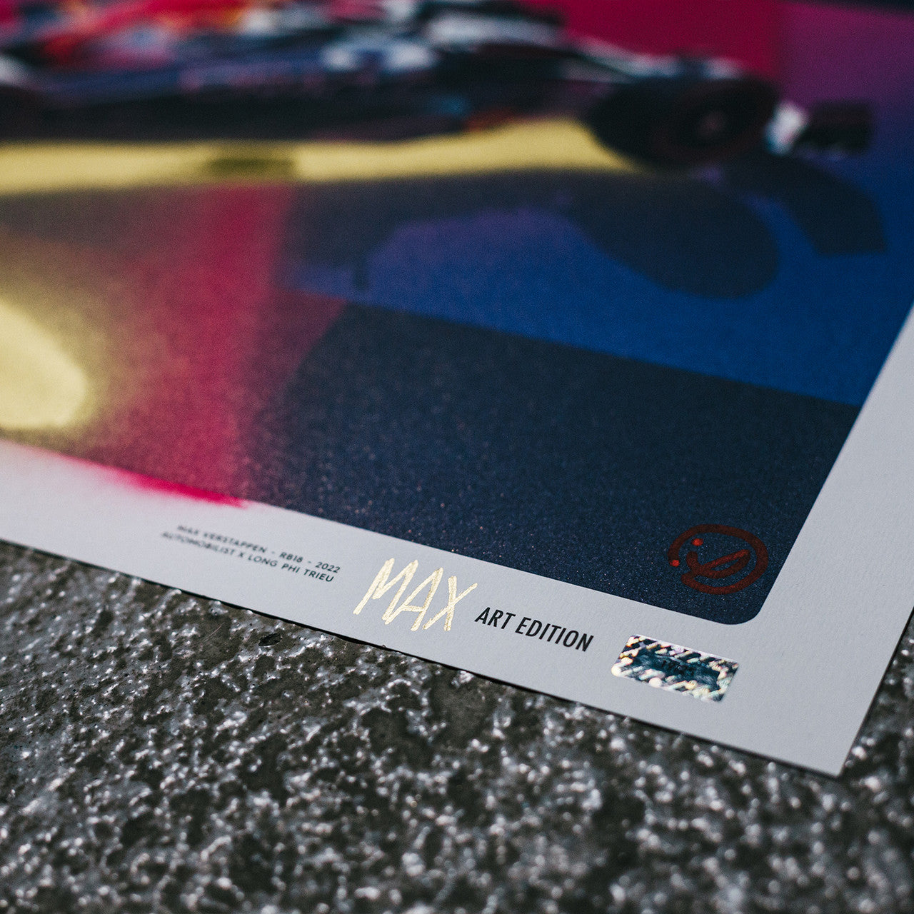 Oracle Red Bull Racing - Max Verstappen - Art to the Max - 2022 | Art Edition | #19/25