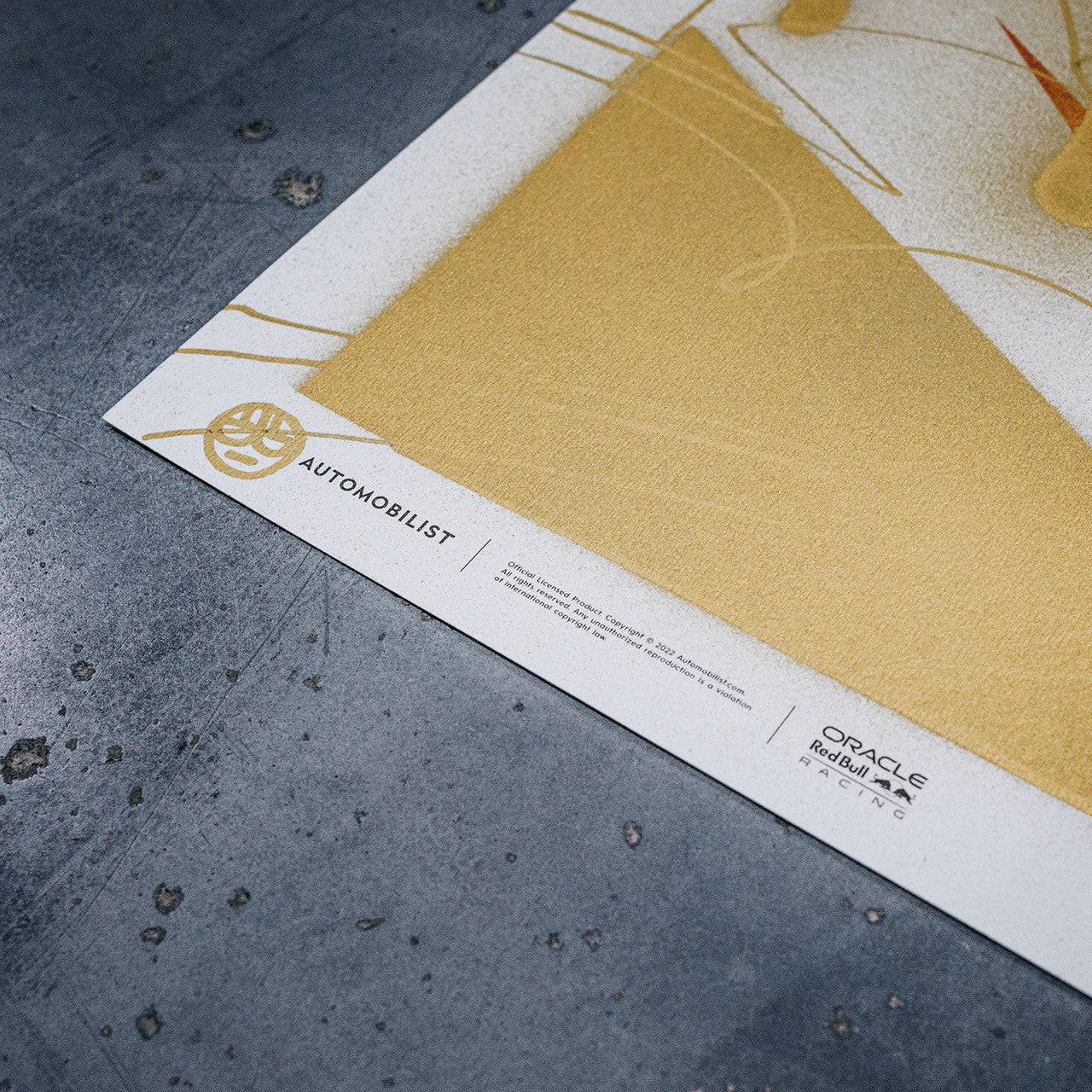 Oracle Red Bull Racing - Max Verstappen - Art to the Max - 2022 | Art Edition | #01/25